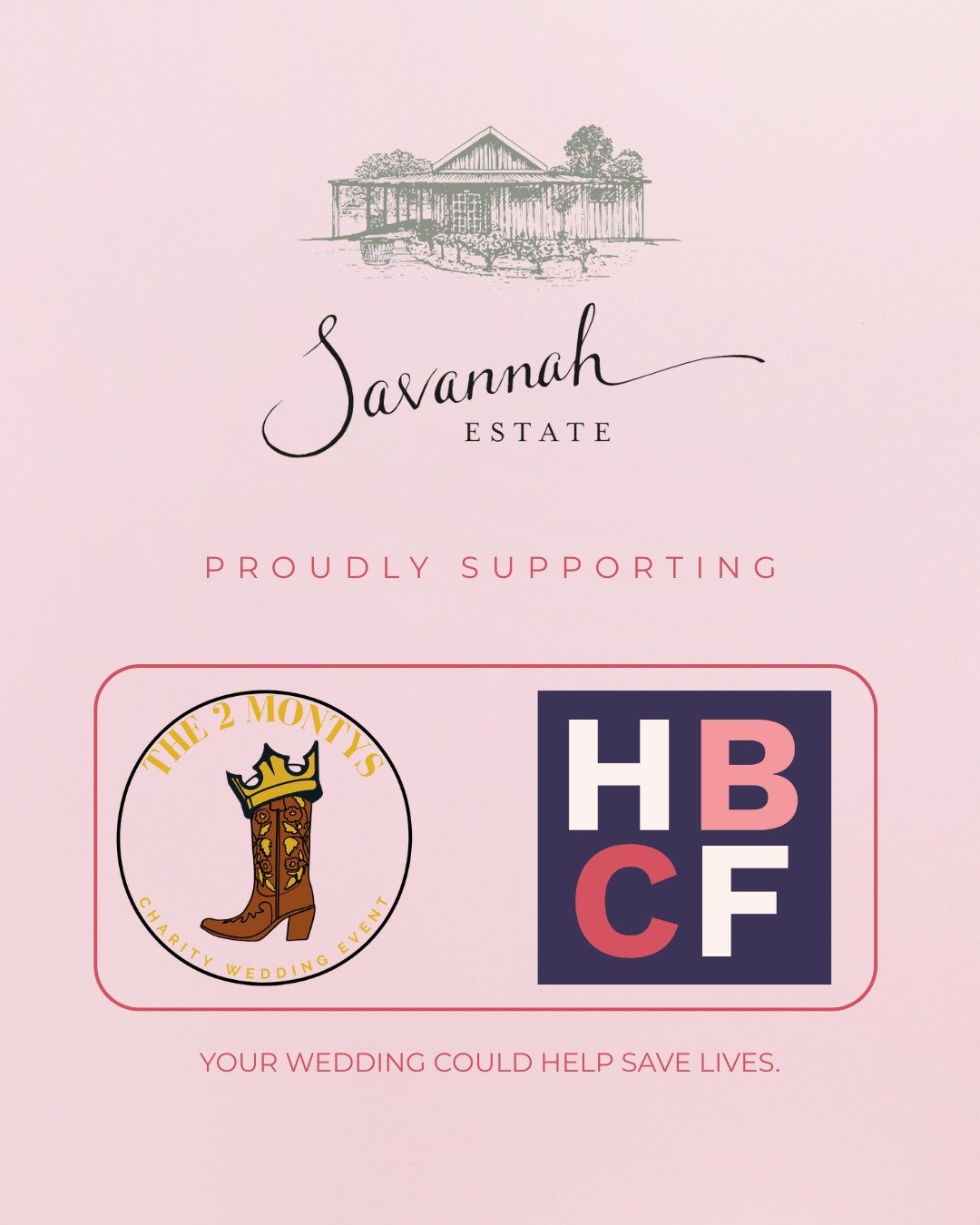 VENDOR ANNOUNCEMENT - SAVANNAH ESTATE 🍷

We&rsquo;re thrilled to have @savannahestate on board for The 2 Montys Charity Wedding Event, generously donating 48 bottles of Savannah Estate Brut, a delicious Semillon, Chardonnay and Verdelho blend that&r