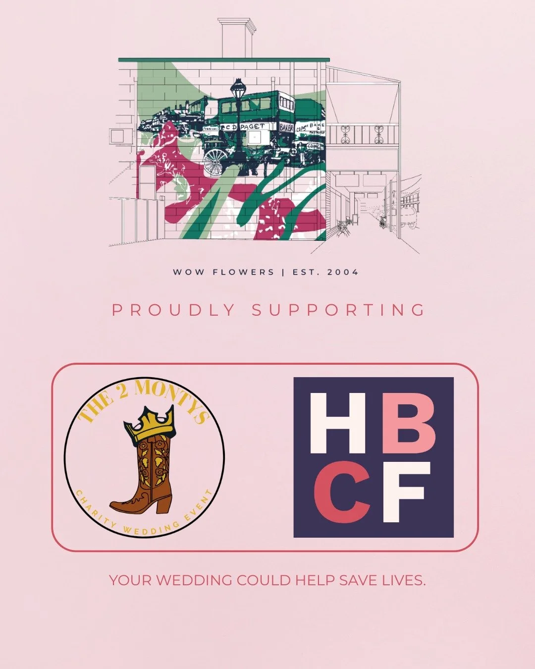VENDOR ANNOUNCEMENT: WOW FLOWERS! 🌸

We&rsquo;re so excited to have @wornoutwares_wowflowers_ on board for The 2 Montys Charity Wedding Event and this year they&rsquo;ve gone above and beyond, generously donating $3,500 towards the couple&rsquo;s we
