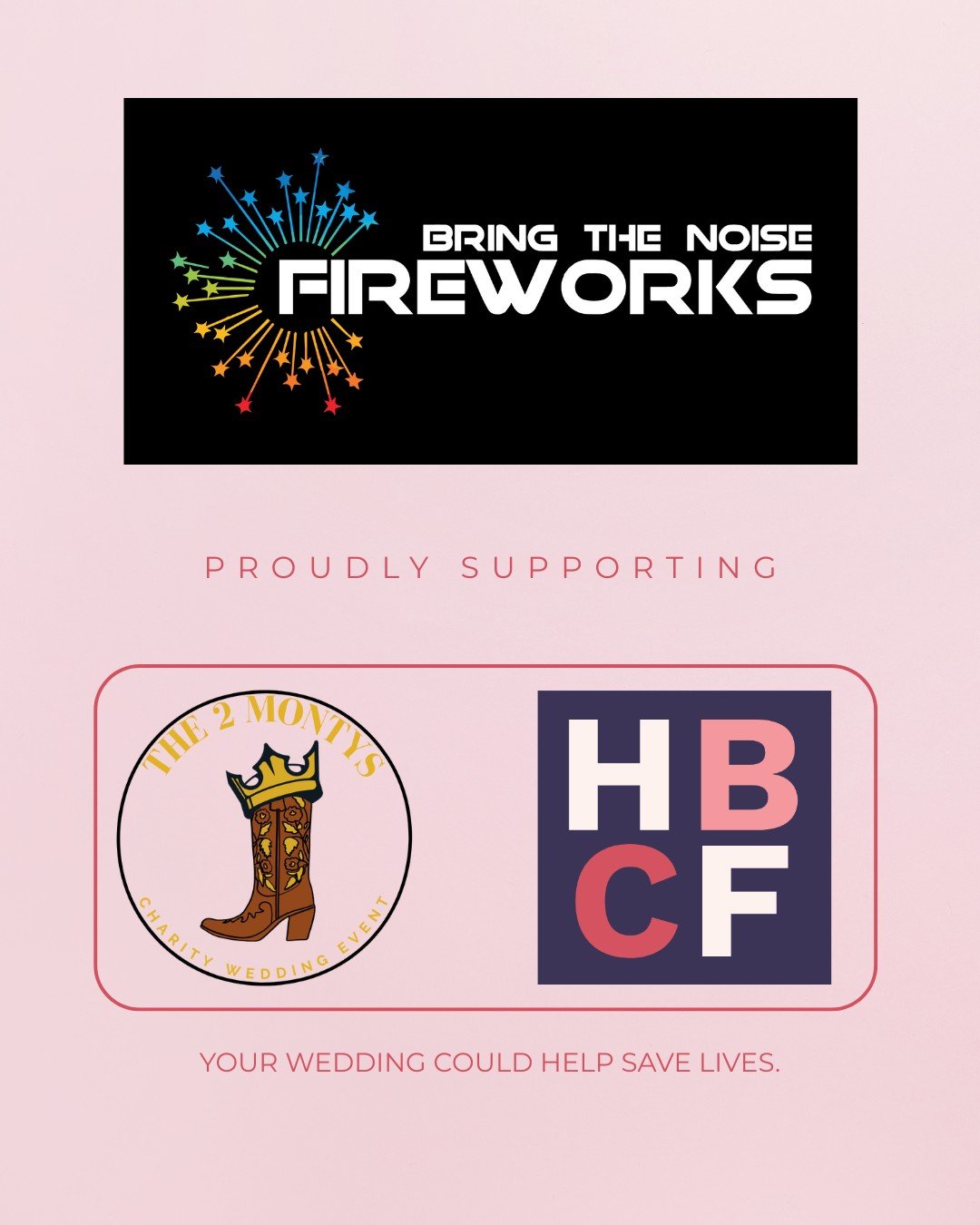 We can&rsquo;t wait to have @bringthenoisefireworks back again with The 2 Montys Charity Wedding 2026

This incredible indoor effect package, valued at $2,000 will elevate the magic of the big day adding a touch of sparkle and drama as the couple tak
