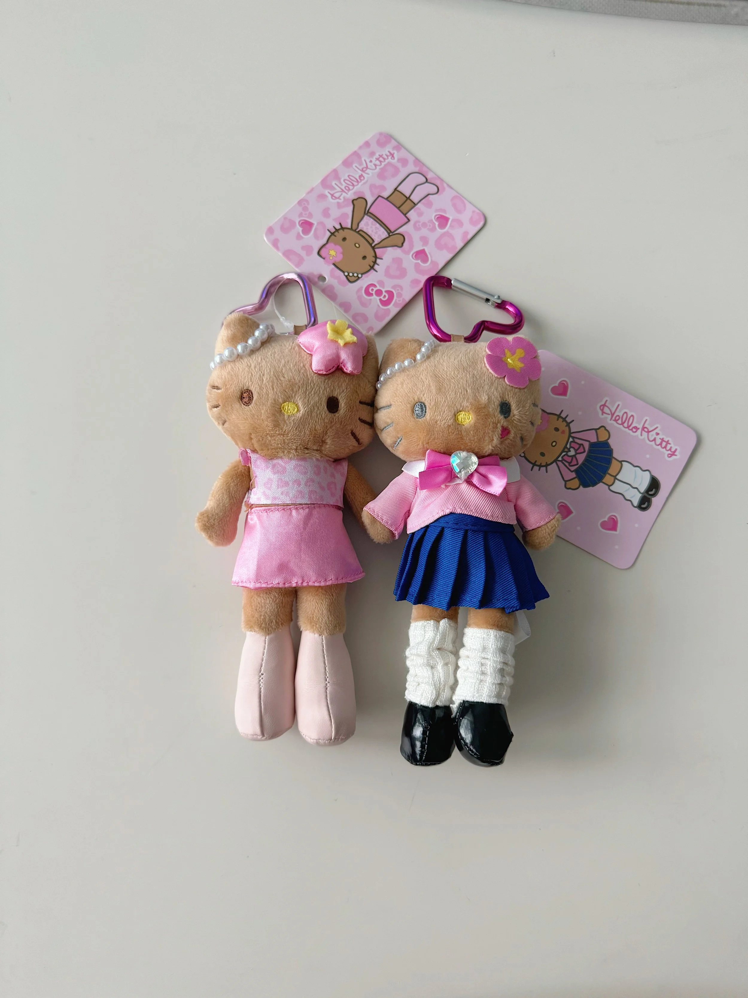 Hello Kitty Style Up Plush Key Chain