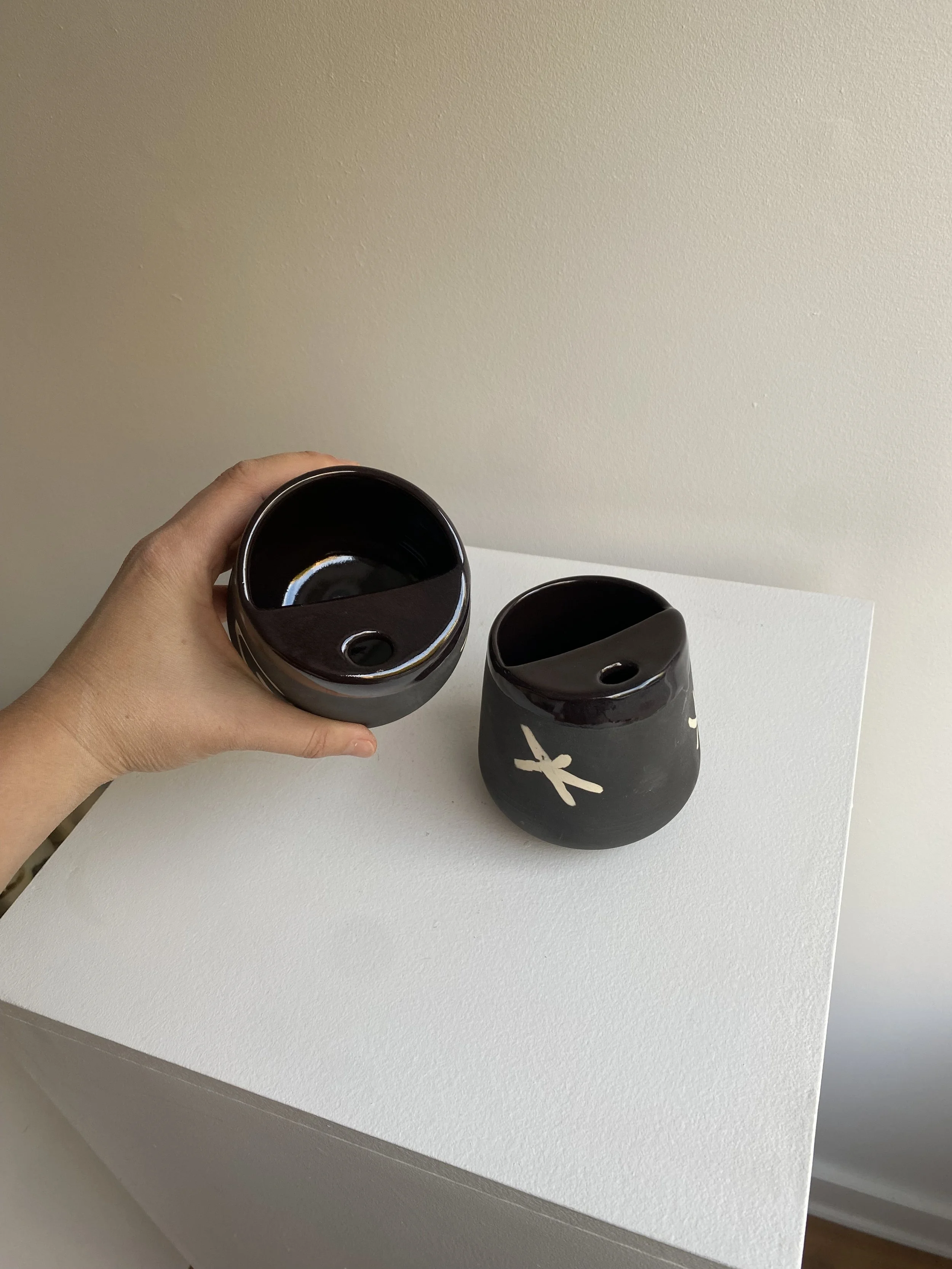 Black Travel Mug