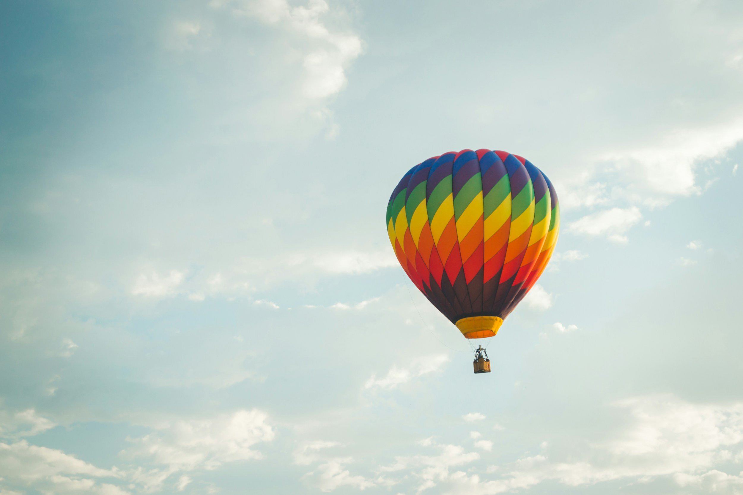 Summer Hot Air Balloon Ride - Furano