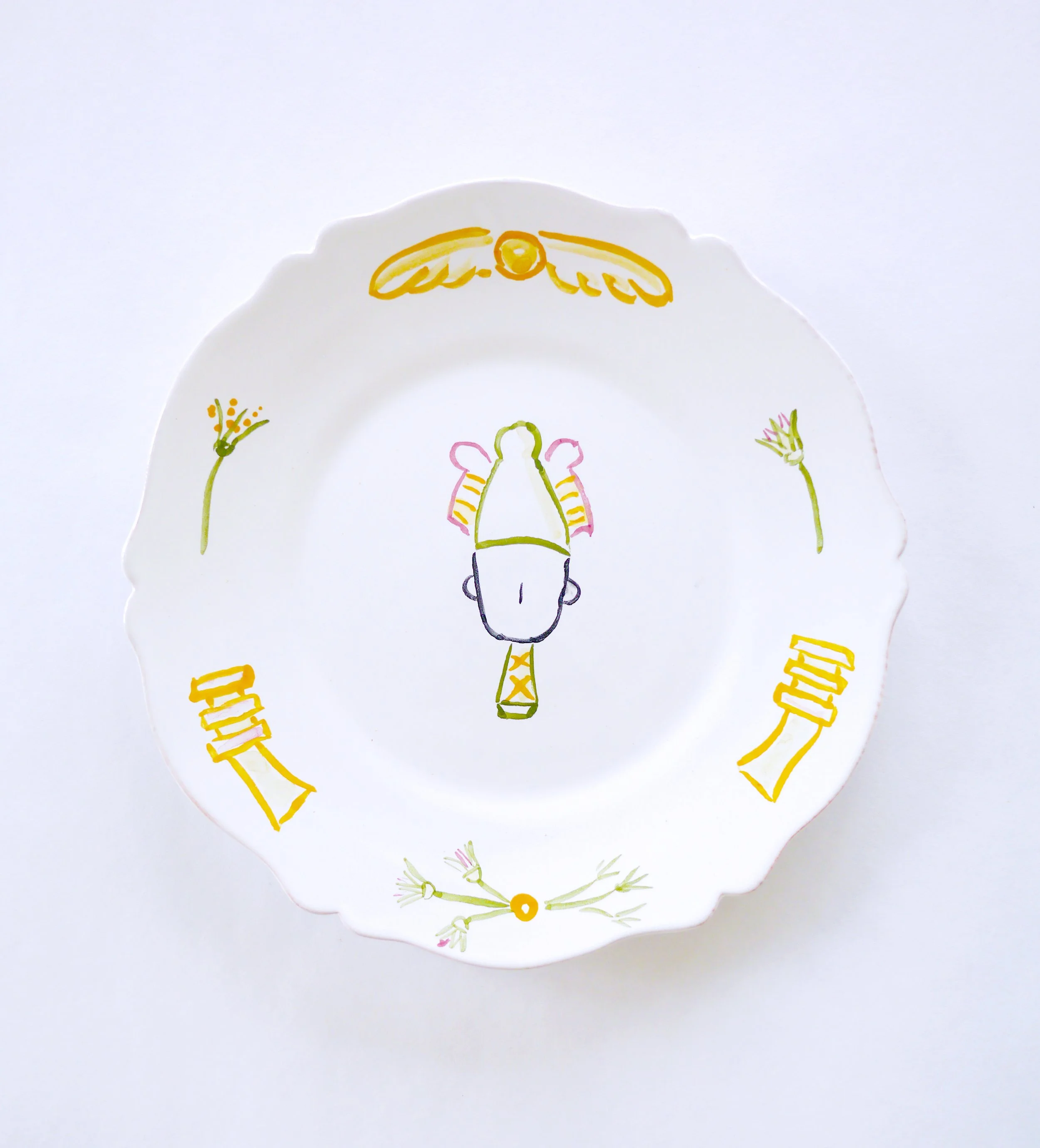 Ceramic Plate - Osiris
