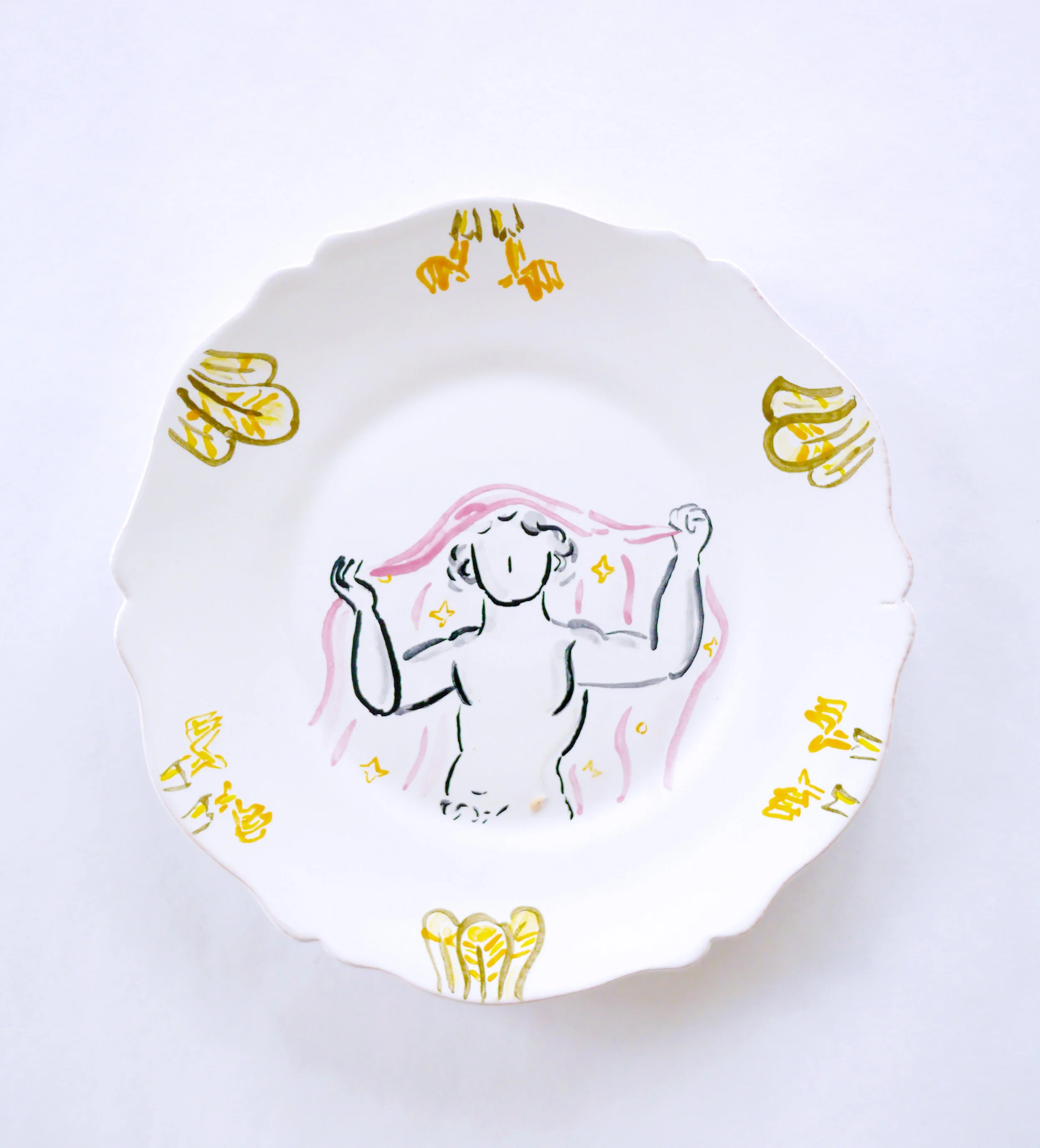 Ceramic Plate - Ganymede