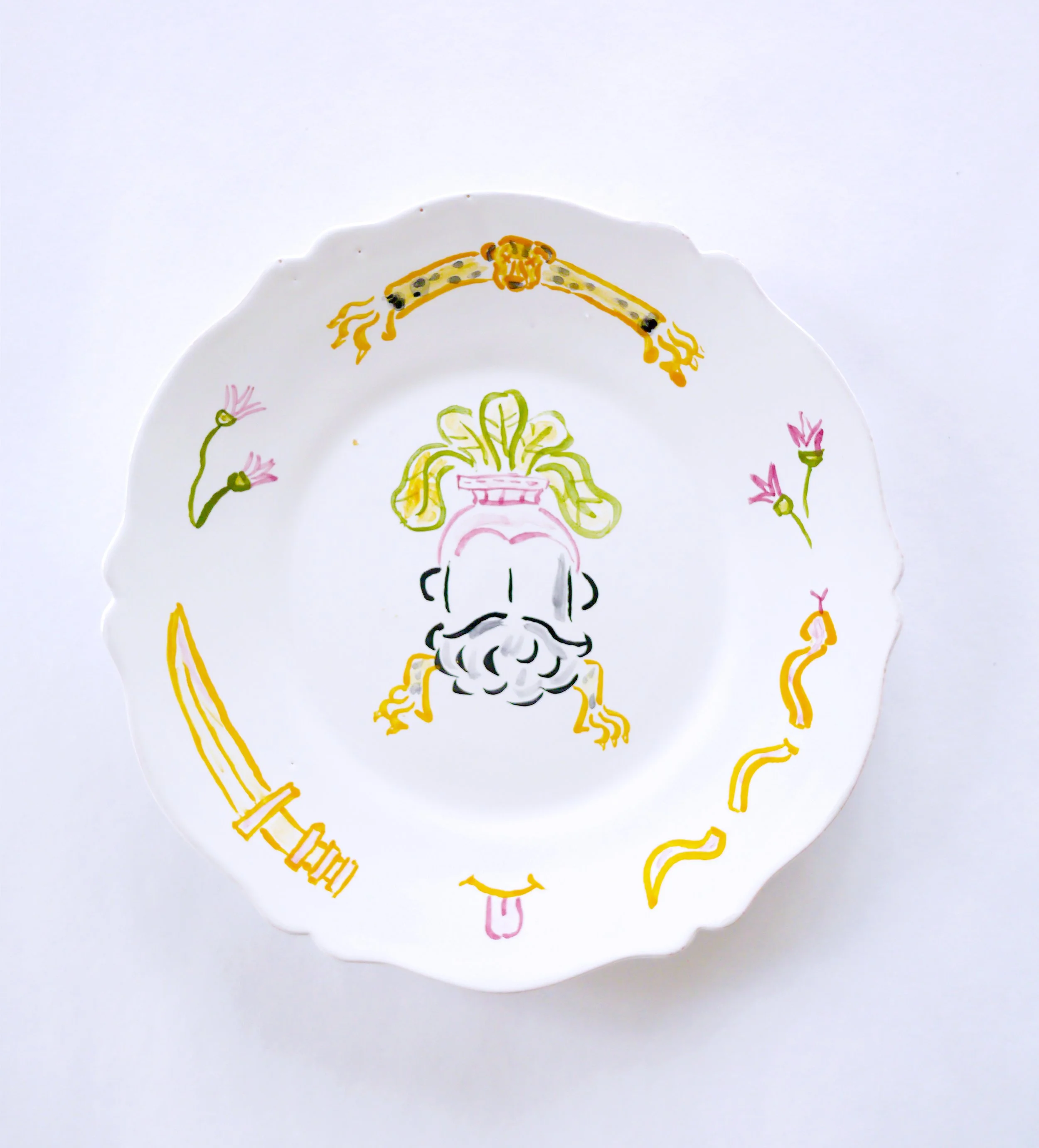 Ceramic Plate - Bes