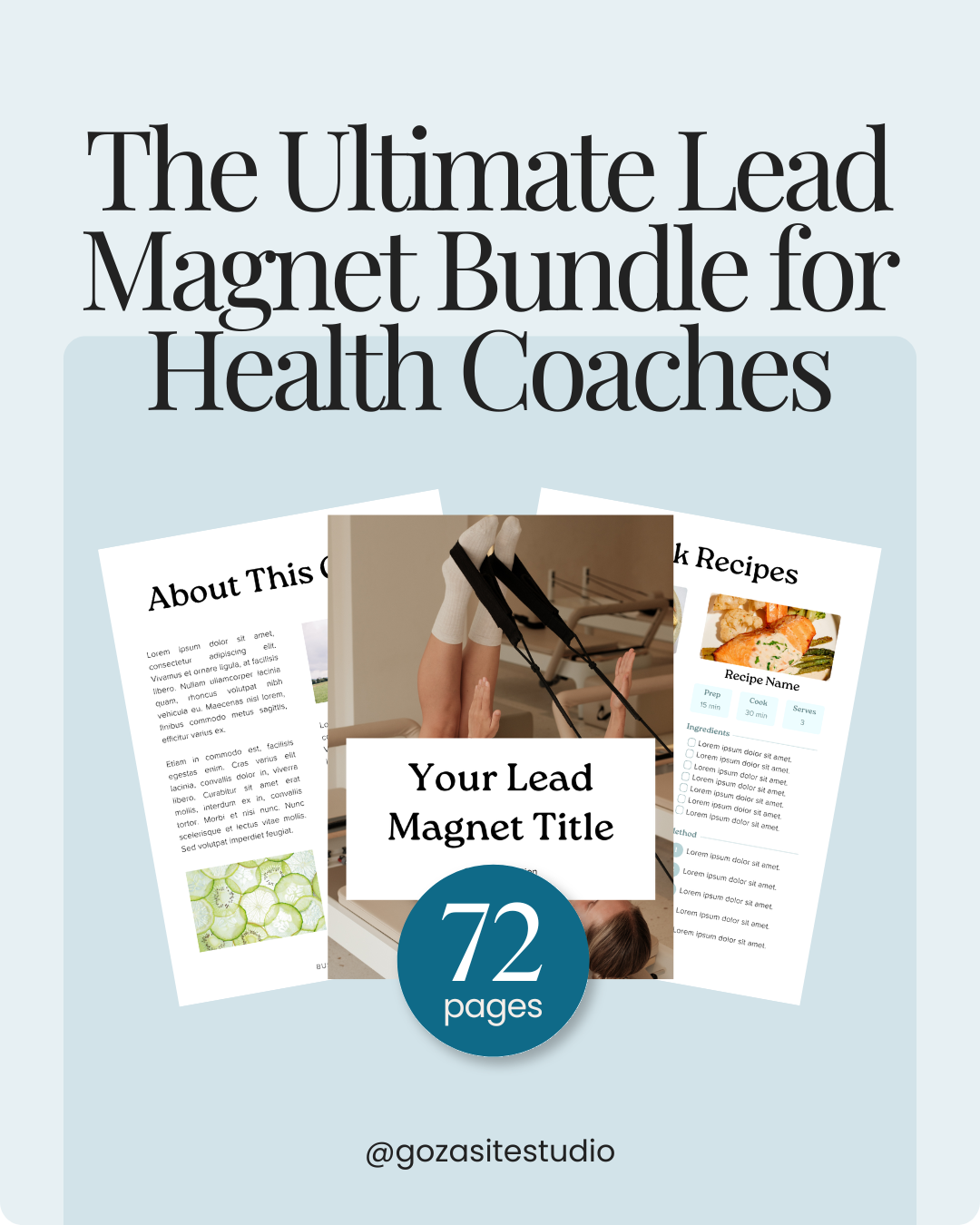 The Ultimate Lead Magnet Bundle for Health Coaches