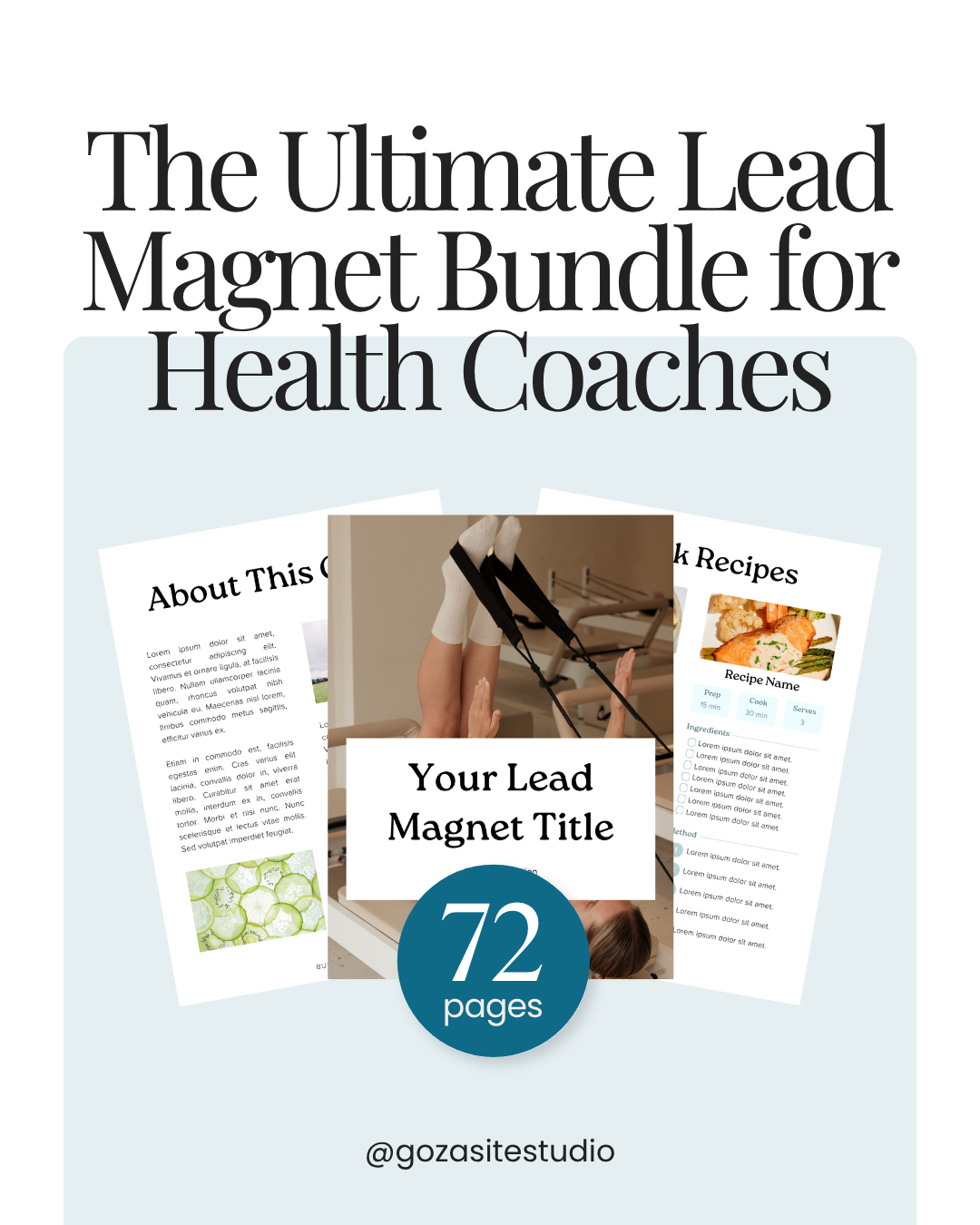 The Ultimate Lead Magnet Bundle for Health Coaches