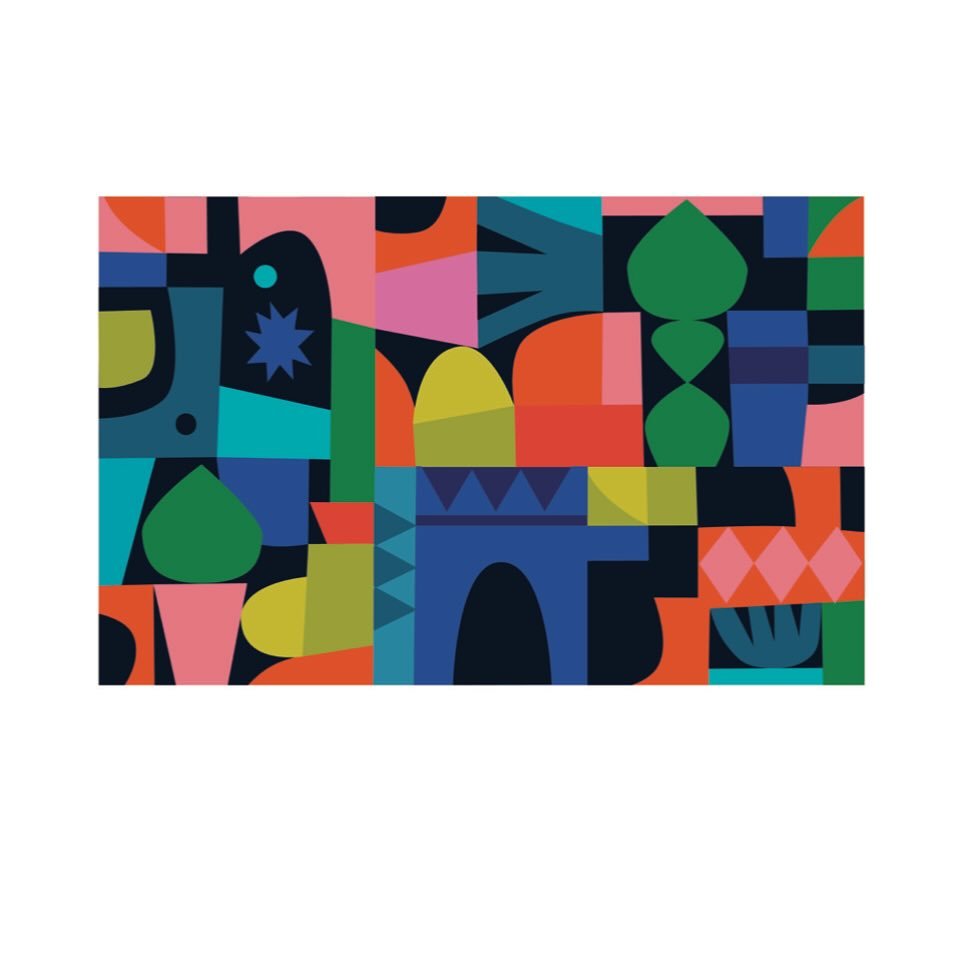 After a week in beautiful Lisbon. I have returned to my studio in Dublin refreshed and inspired.
I visited Saint Georges castle in Lisbon high above the city and a great place to see Lisbon from a height. In a city full of patterned pavements and c