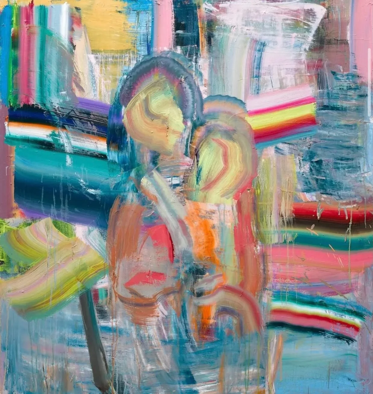 Wonderful solo show by my sister Diana Copperwhite opening tonight at Kevin Kavanagh Gallery. On until the 14th March. 🩷 #Irishart #dianacopperwhite #kevinkavanaghgallery #painting