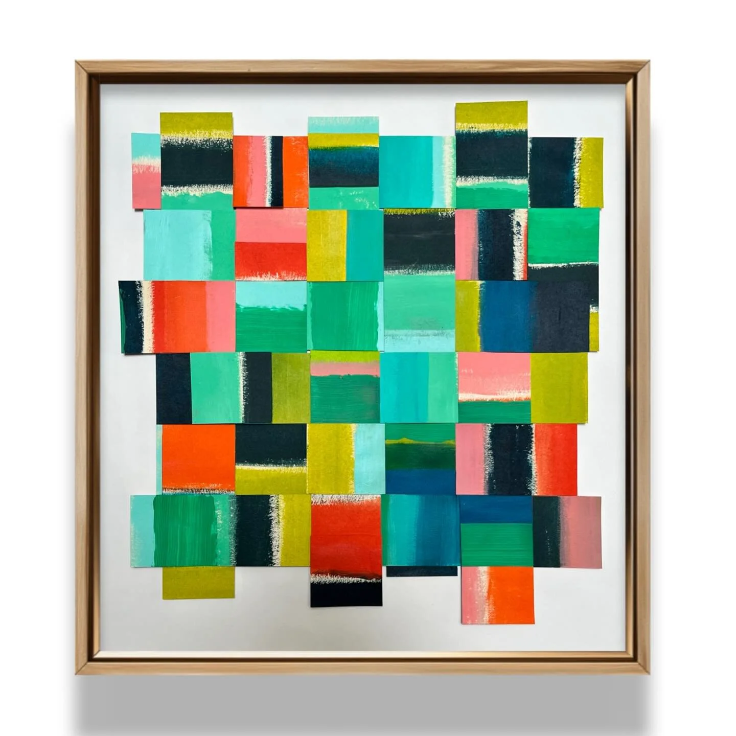 A new abstract collage based on the idea of being interconnected or woven. Where people, cultures and ecosystems are all relying on each other now more than ever before. This image speaks of a world where we need to be more connected than devided. 

