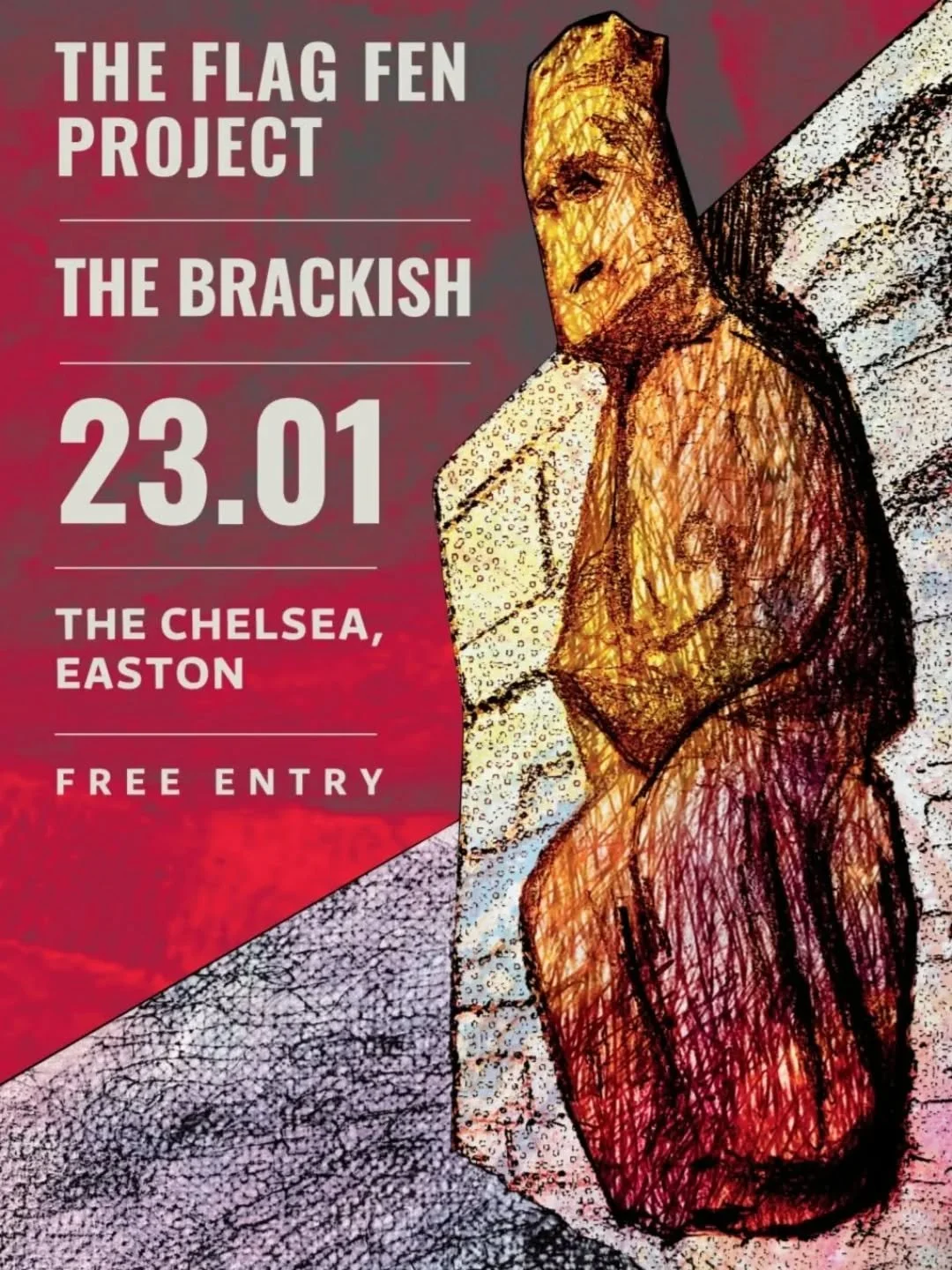 Very much looking forward to playing with @flagfenrising again. And at the @the_chelsea_inn - first time for us!