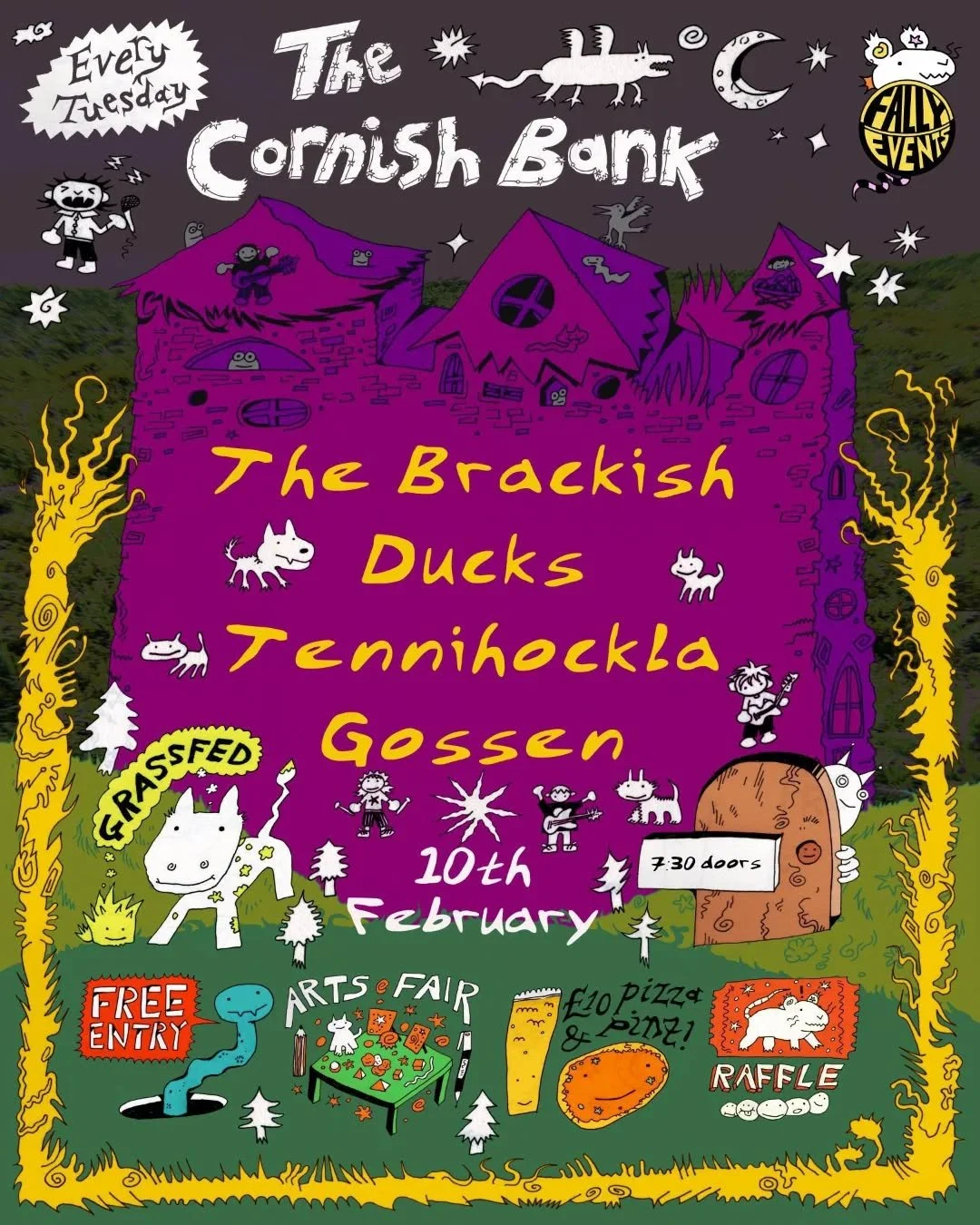 Looking forward to this return to @cornishbank on Tues and first @fally_events gig for us!