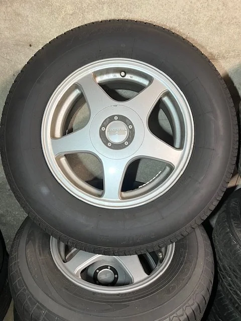 15" Alloy Wheel Set - Used Tyres
