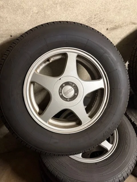 15" Alloy Wheel Set - Used Tyres