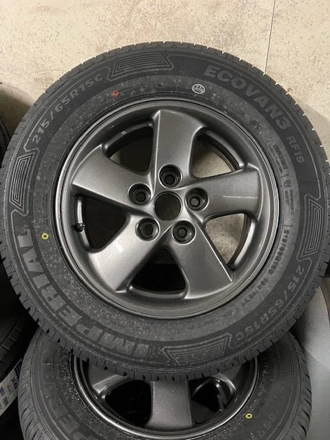 15" Refurbished Alloy Wheel Set - New Tyres
