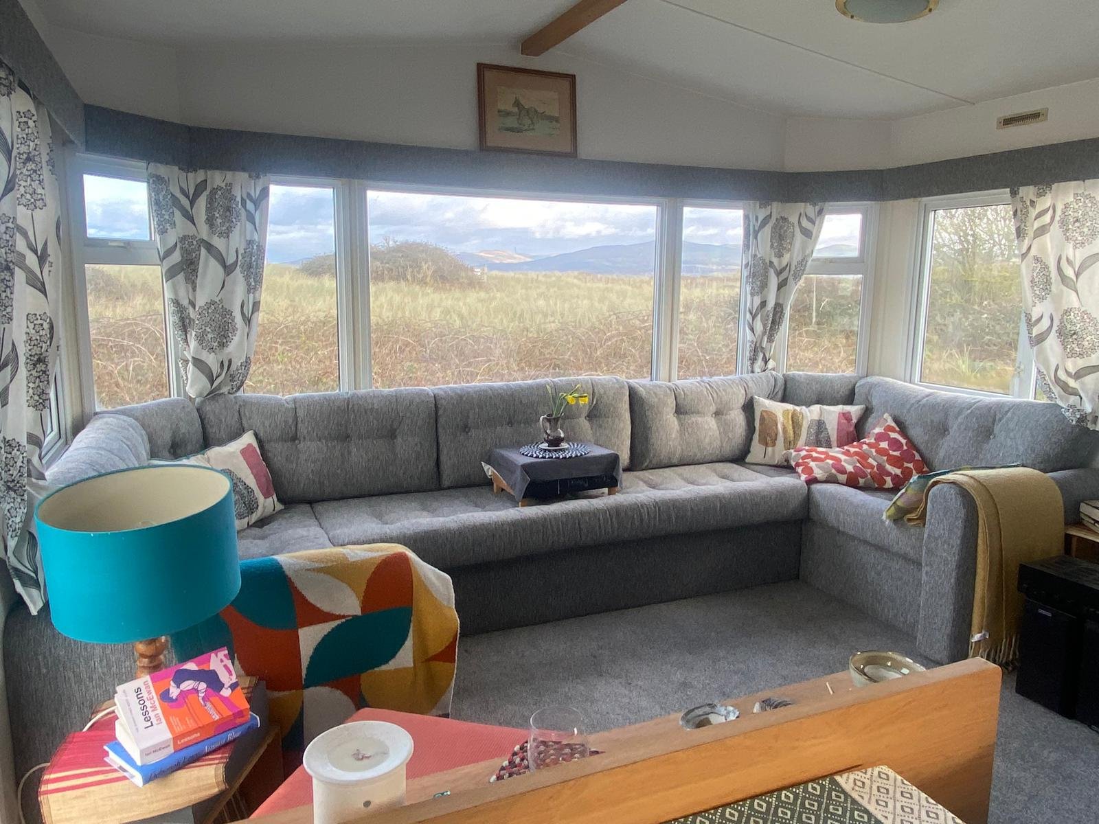 Couch and main living area