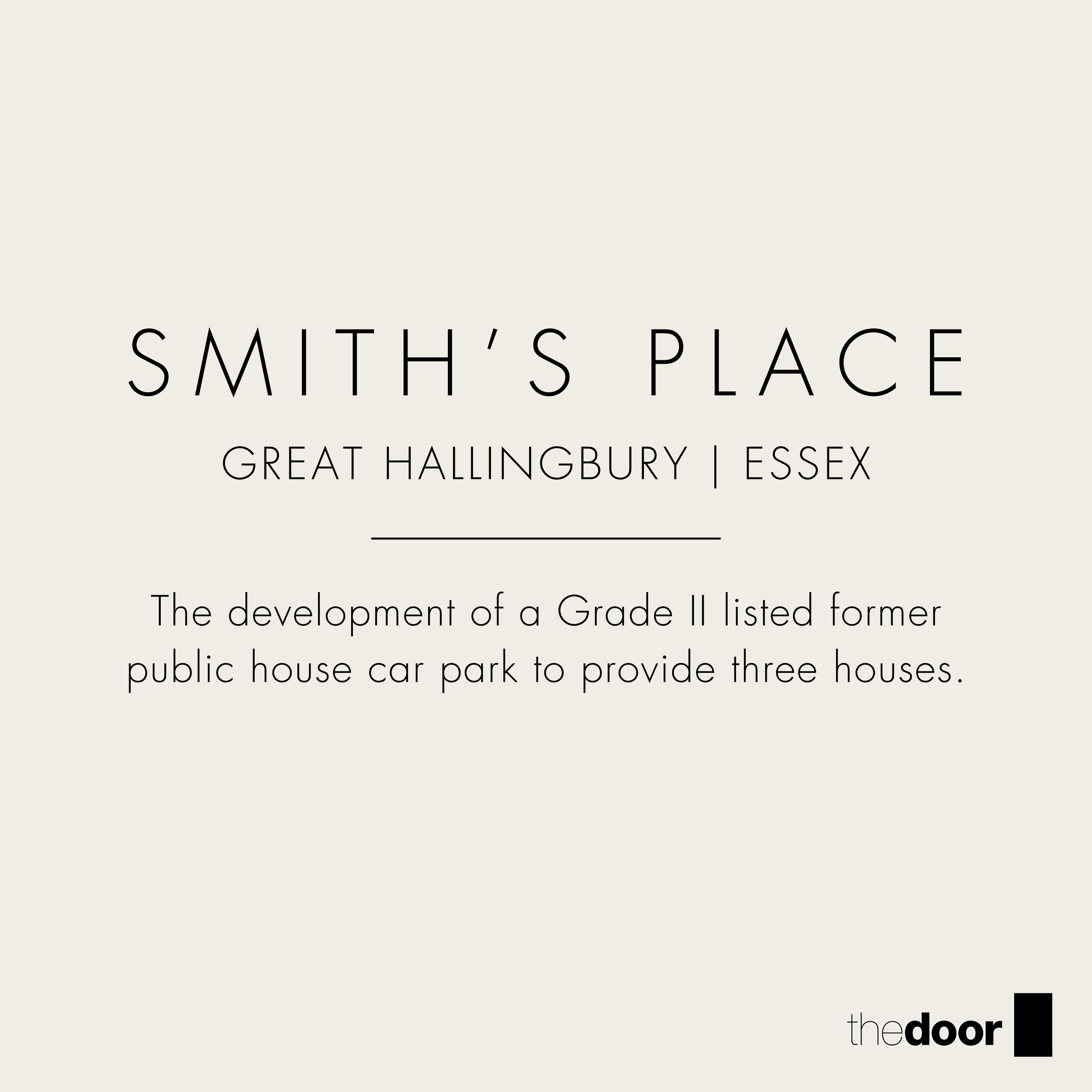 SMITH'S PLACE