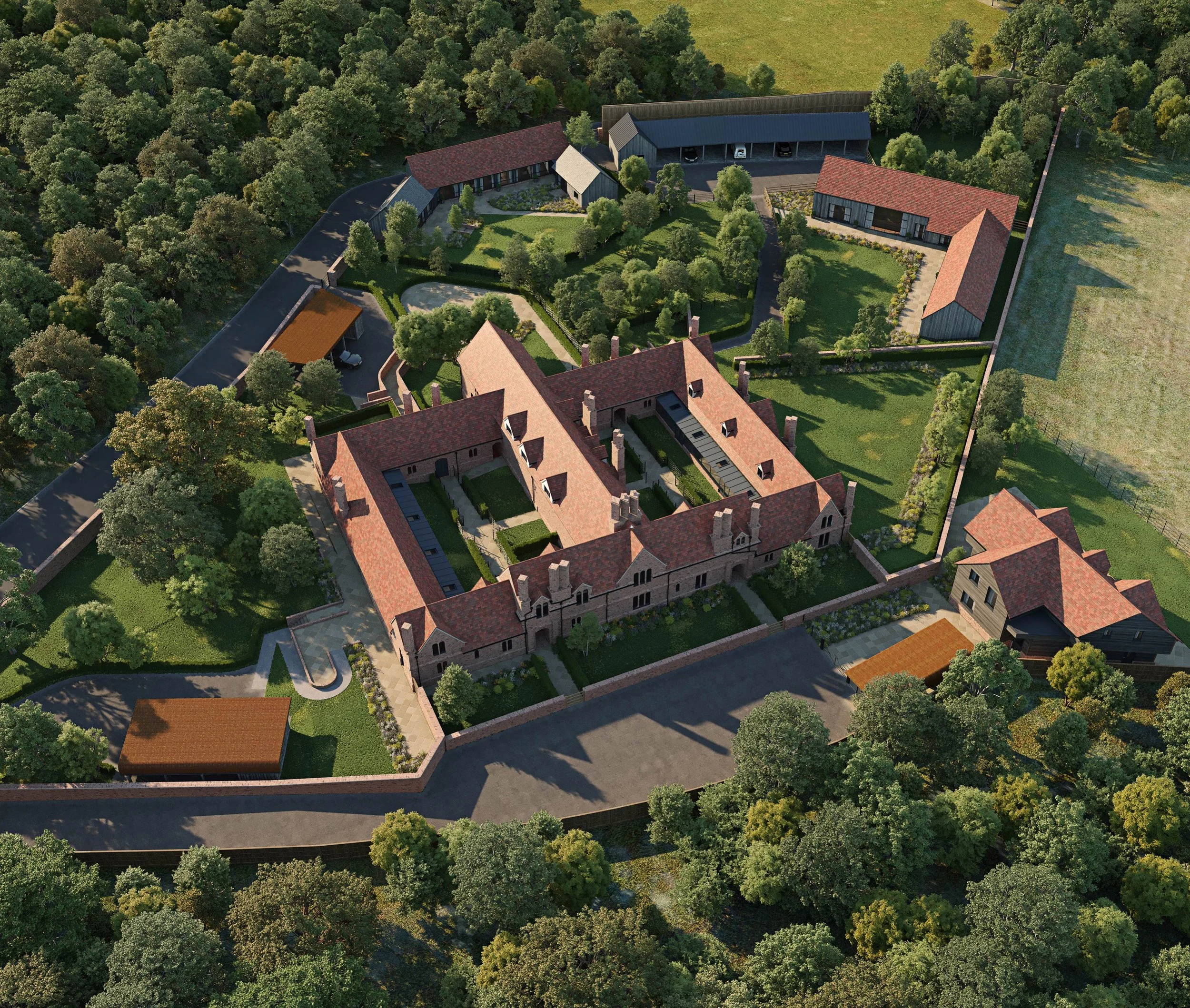 🧱 Construction has now begun at St Mark&rsquo;s College: a Grade I listed estate at Audley End, and one of the most significant sites we&rsquo;ve had the privilege to work on.

The scheme will see the historic main building carefully converted into 
