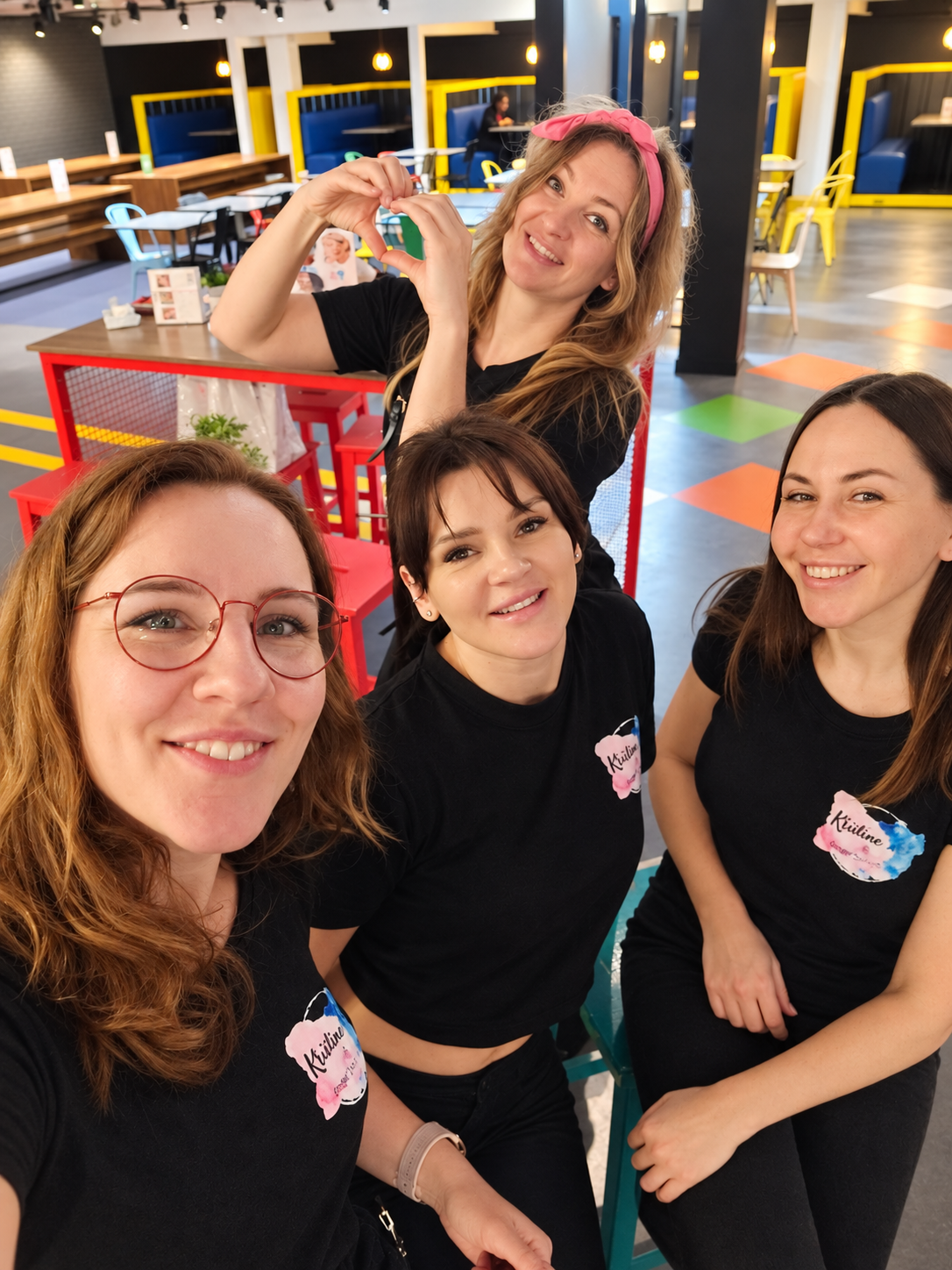 Kristina Art event entertainment team in Dublin