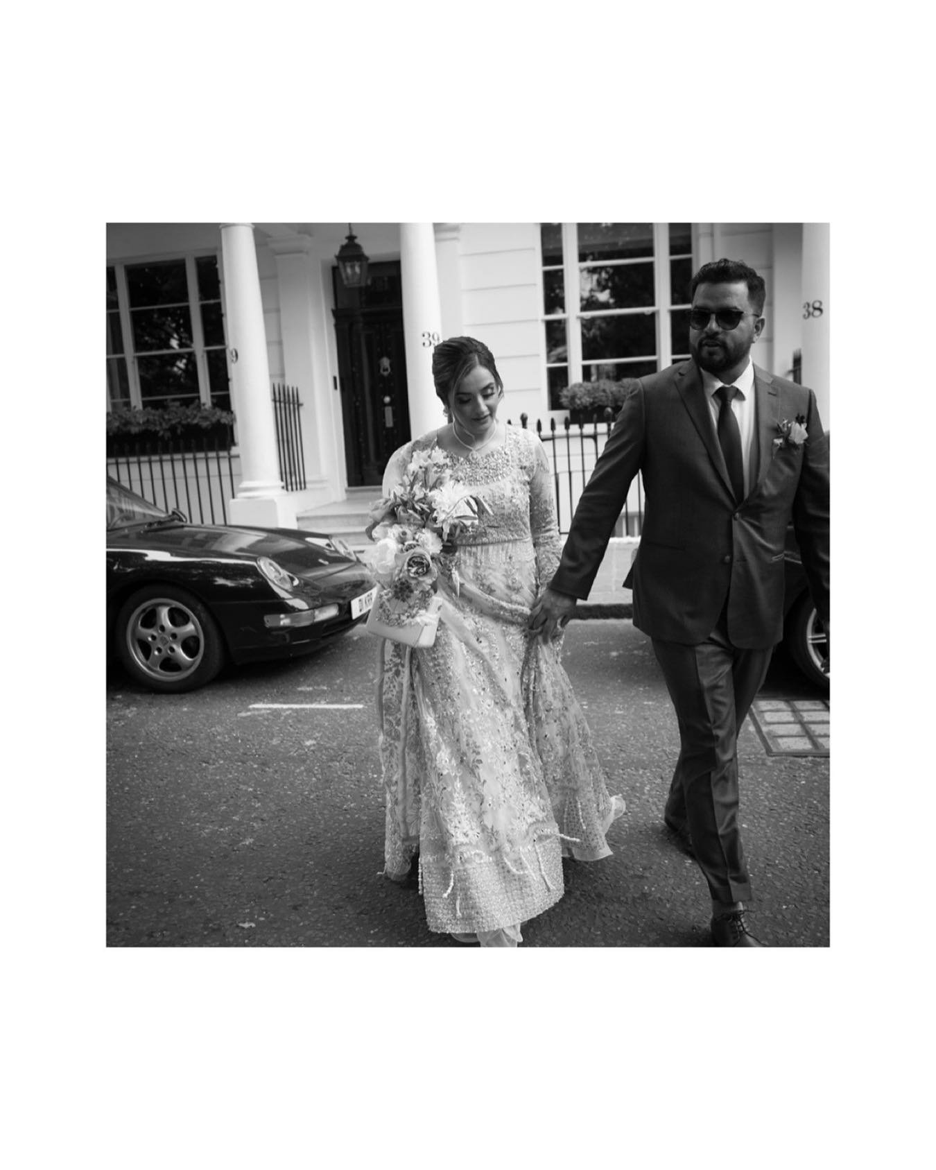 Shahzeen &amp; Bibek // Kensington 

&bull;

Strolls following their Nikah at the Ismaili Centre

&bull;

#londonwedding #kensingtonwedding #ismailiwedding