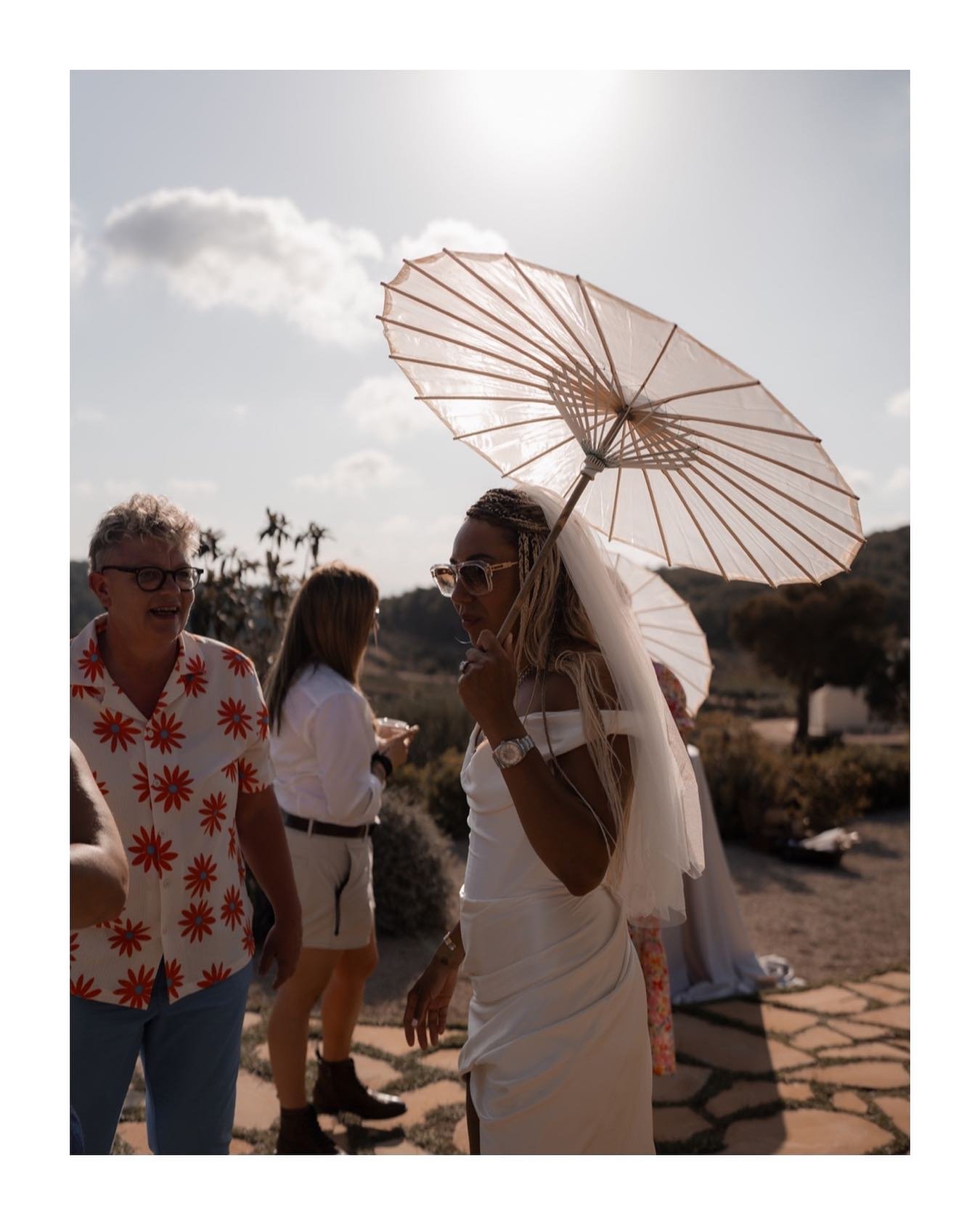 Stacy // Masia Cabellut // &lsquo;23

&bull;

Wearing Vivienne Westwood and loving life ✨

&bull;

#destinationweddingphotographer #viviennewestwoodbride #sitgeswedding #vineyardwedding #spanishvineyardwedding