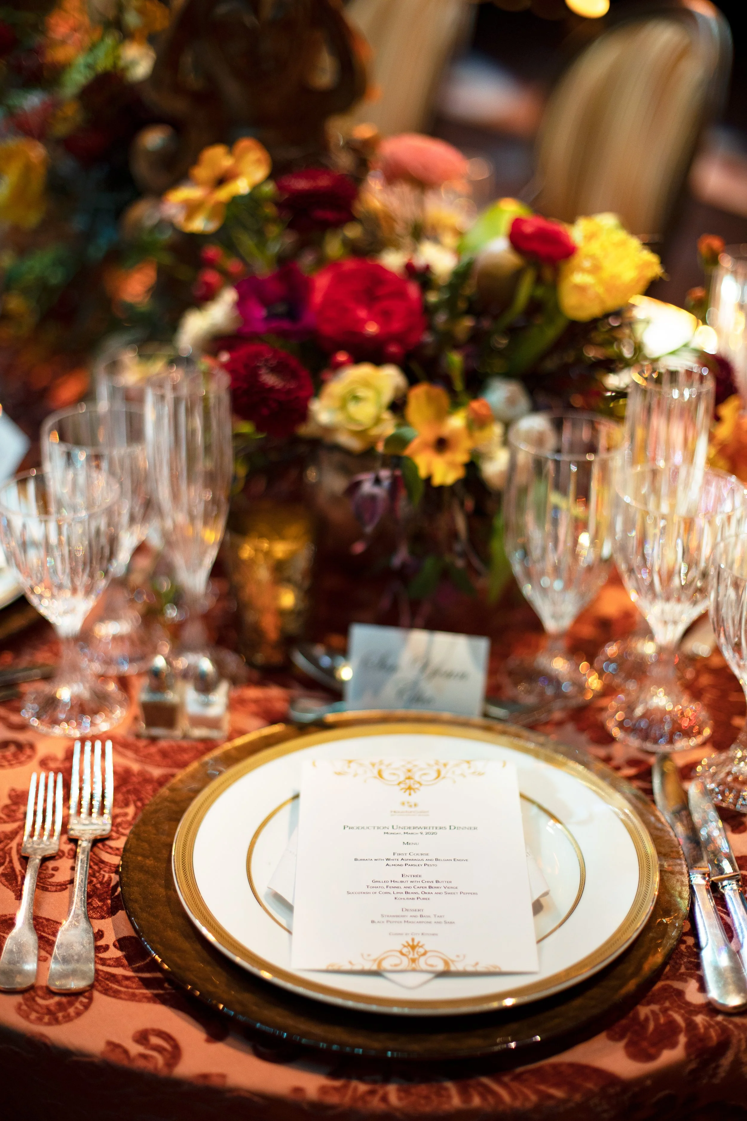 The Events Company - Houston Ballet Dinner