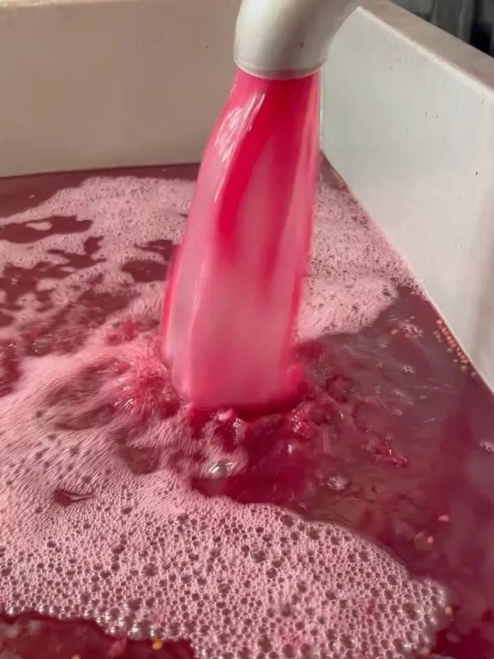 Pressing Day for our friends at @hollands_crouchvalleywine in Essex 🍇🍇🍇

&ldquo;There&rsquo;s something so satisfying about using our basket press, it&rsquo;s our favorite piece of winemaking equipment. The gentle, steady pressure helps us extract