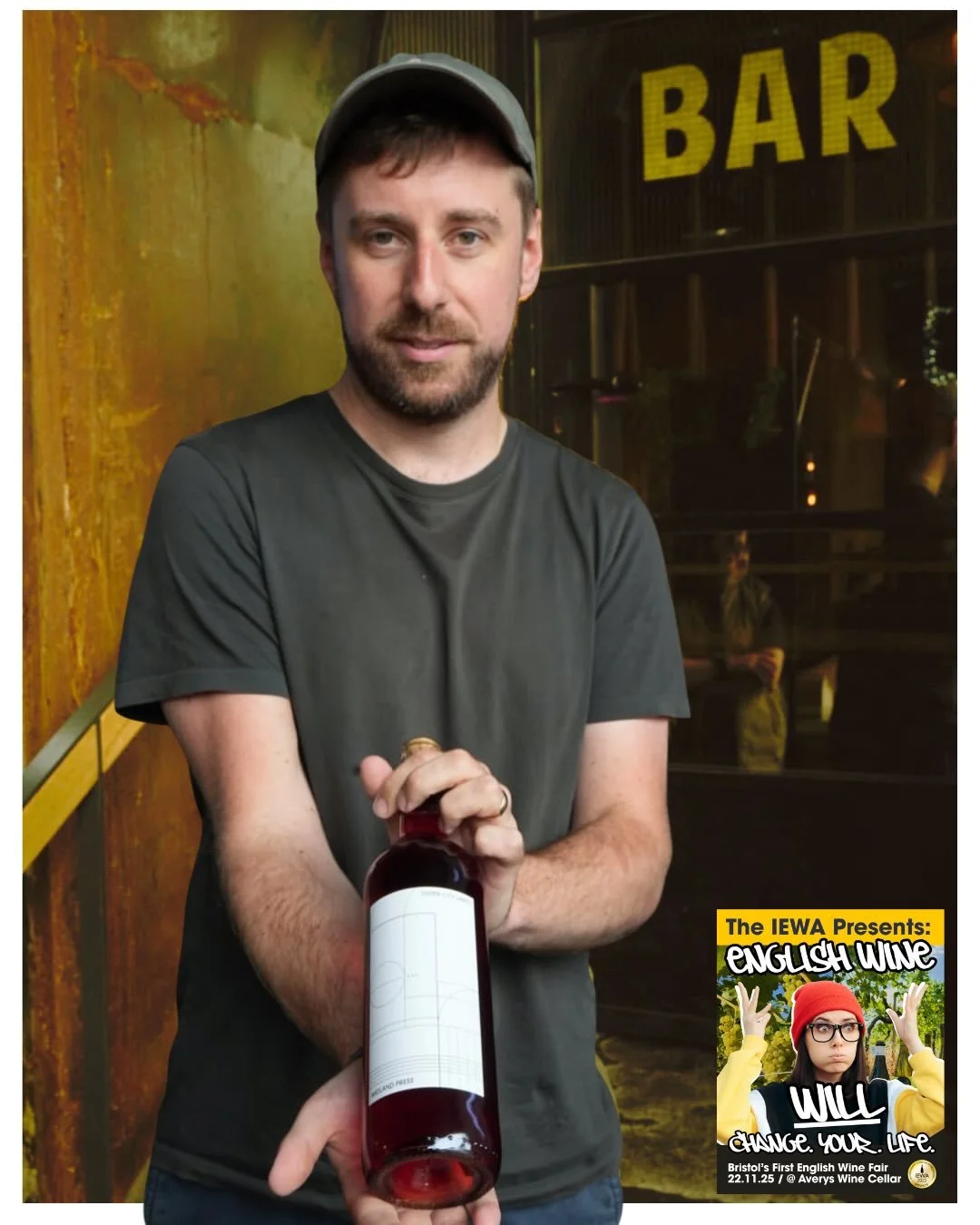 Introducing @midlandpress, Birmingham&rsquo;s First Urban Winery 🙌🔥🍇✅ 🏙️ 

We&rsquo;re really pleased to intro Richard - founder and winemaker behind Midland Press - and to welcome him to our English wine fair in Bristol this Saturday. 

Based un