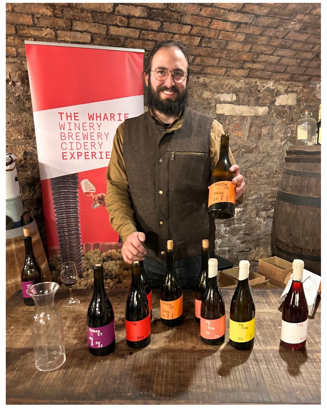 Another highlight from our first Wine Fair in November was welcoming this fella to Bristol - the wonderful Guillaume from @thewharieexperience! And he brought along the full range of his outstanding wines. 🔥🔥🔥

Back in May our judges were unanimou