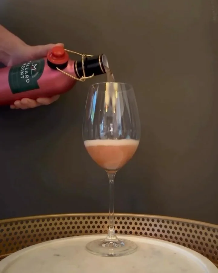 Always a joy to see English producer posts celebrating ros&eacute; - which seem to have spiked this week! 🤷🏻&zwj;♂️😁❤️🗓️ 

Two of the wines being lovingly poured here are IEWA approved medal winners from our boundary pushing friends @mallard_poin