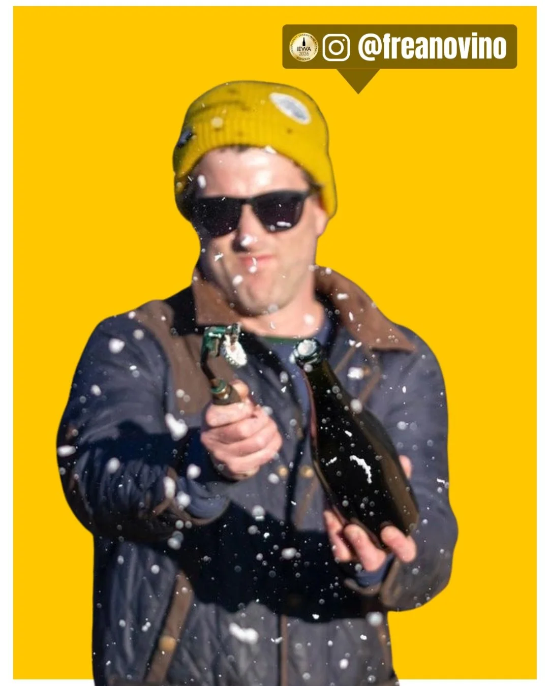 Hello @freanovino 👋🥂

Robin Frean returns to the IEWA judging panel for #IEWA26!

Brighton-based Robin is a graduate of @plumptonwine, spent many glorious years running the wine-centric neighbourhood bar and restaurant Hood Streatham in London, and