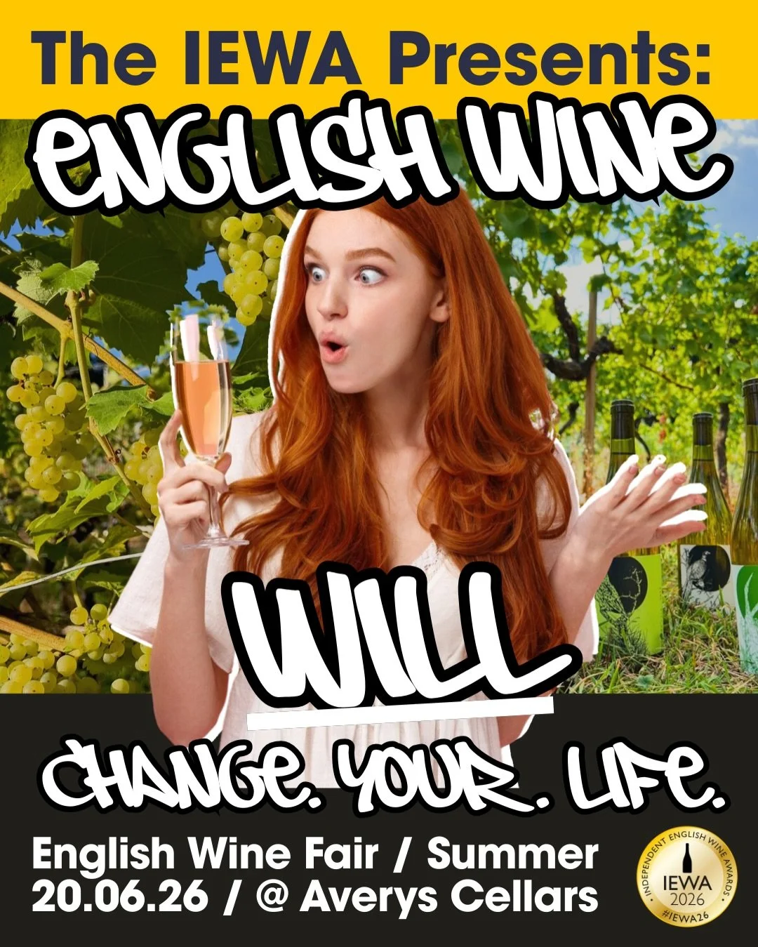 The IEWA English Wine Fair returns on 20th June - and we&rsquo;re kicking off English Wine Week 2026 the only way we know how&hellip; properly. 😁🥂🙌🔥

15 independent producers. Fizz, white, ros&eacute;, red &amp; orange - poured by the people who 