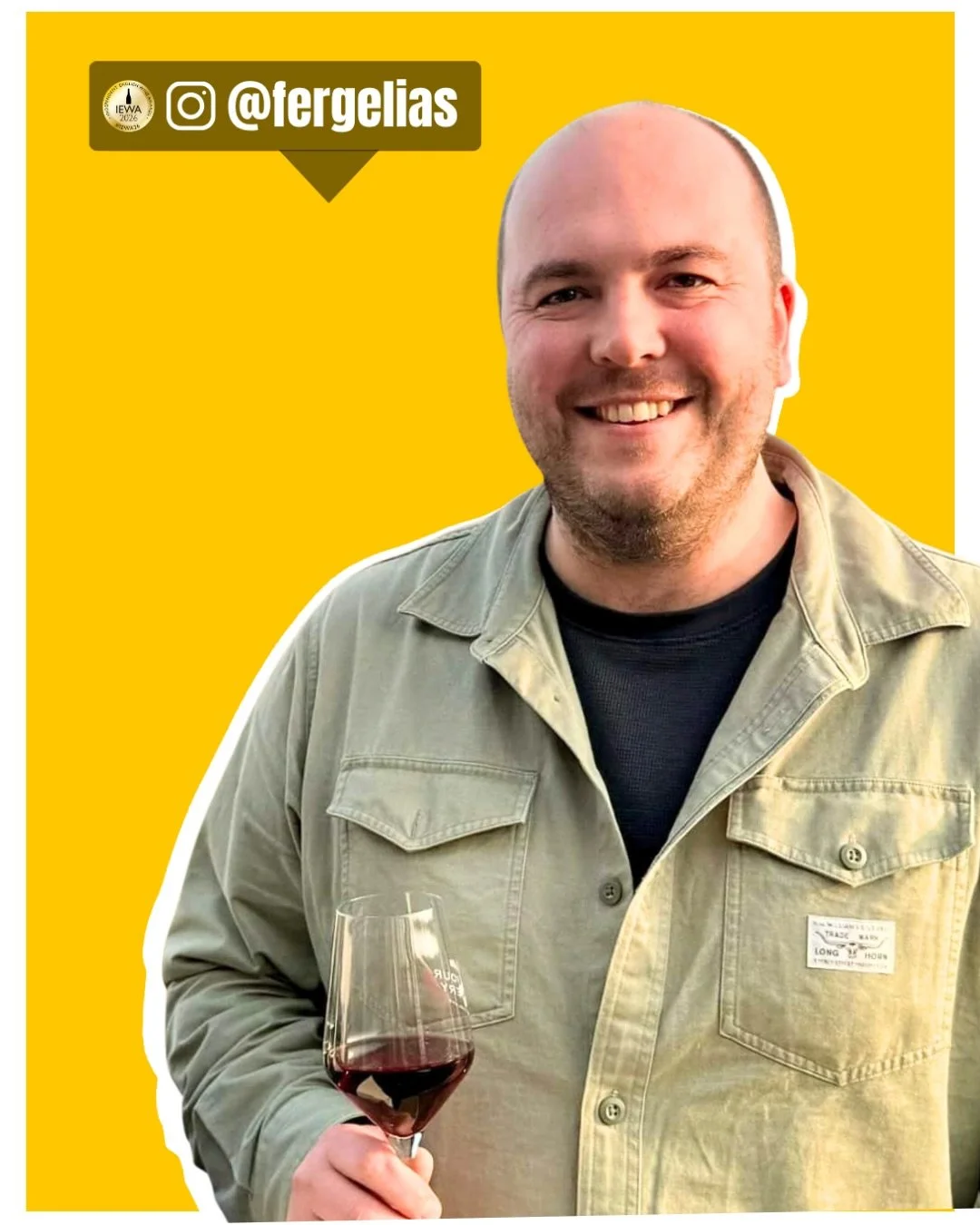 Hello @fergelias 👋🥂🍷 

We&rsquo;re delighted to welcome Fergus Elias to the #IEWA26 judging panel - joining us this year from distant Kent 😁

Director of Wine and Head Winemaker at @balfourwinery, Fergus is right in the mix of what&rsquo;s happen