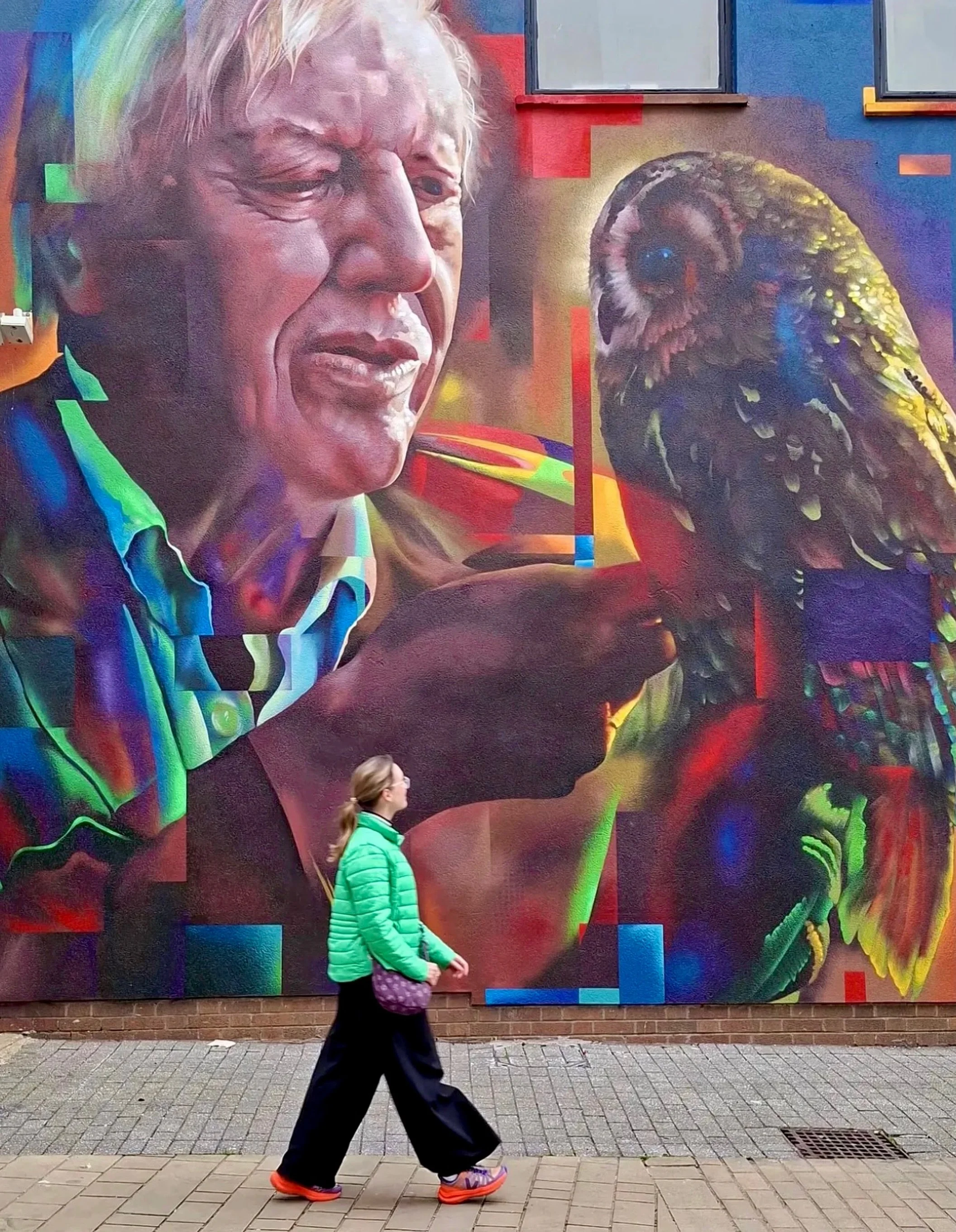 100 years of Sir David Attenborough today 🐢🌍💚

Check out this awesome new tribute mural in Cabot Circus, Bristol by @hazard0ne, shared via @bestofbristol. 

One of the great storytellers. One of the great champions of the natural world. And, impor