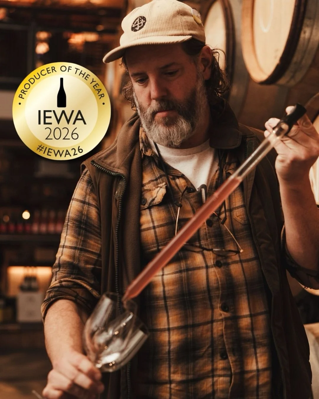 Huge congratulations to @vagabondwines, our #IEWA26 Producer of the Year 🔥🔥🔥🔥🔥

Seven medal-winning wines, two trophies, and some wonderfully individual winemaking from Jos&eacute; Quintana and the team at their Canada Water Urban Winery.

Here&
