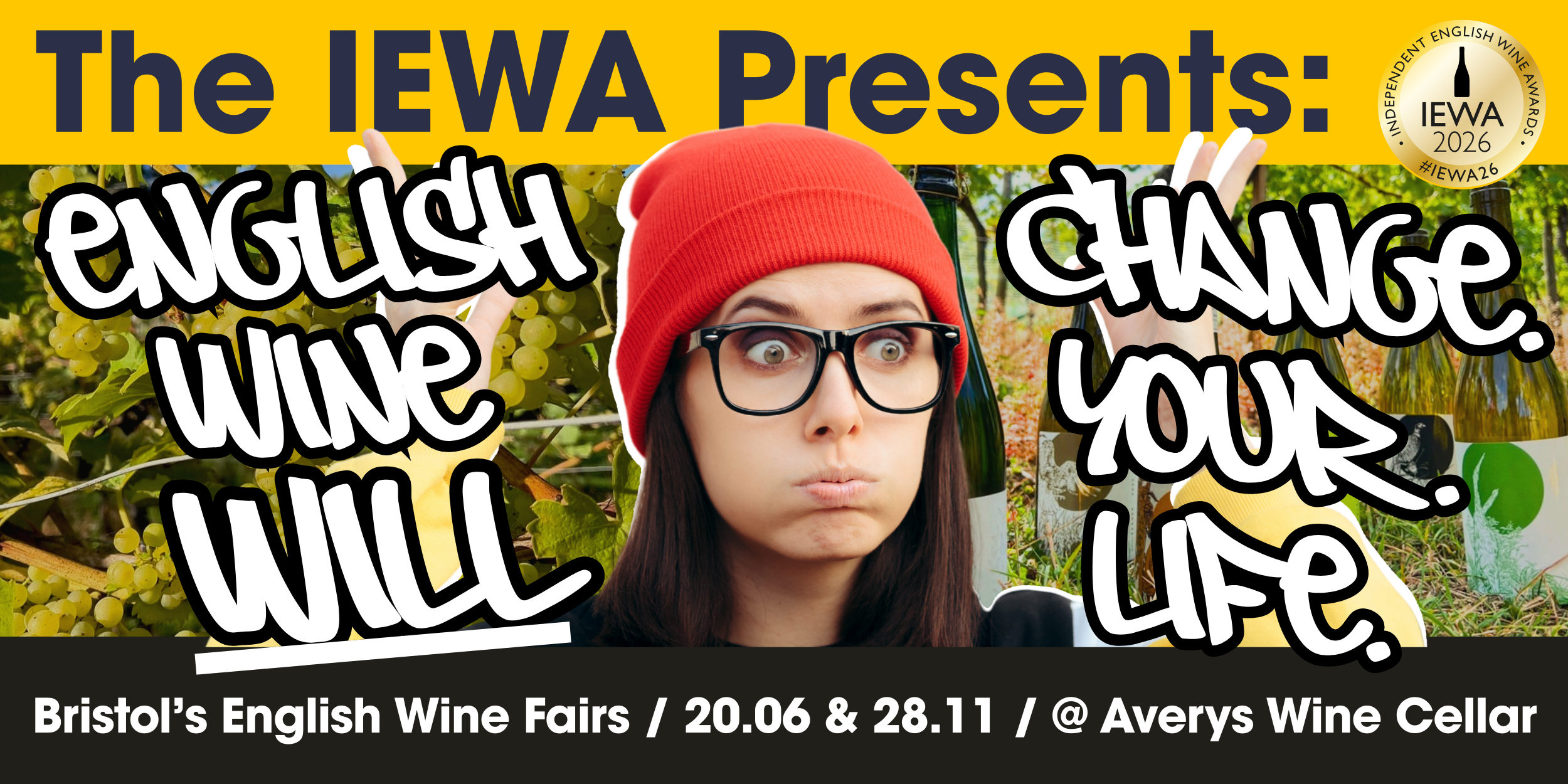 IEWA Presents Change Your Life Poster 2026