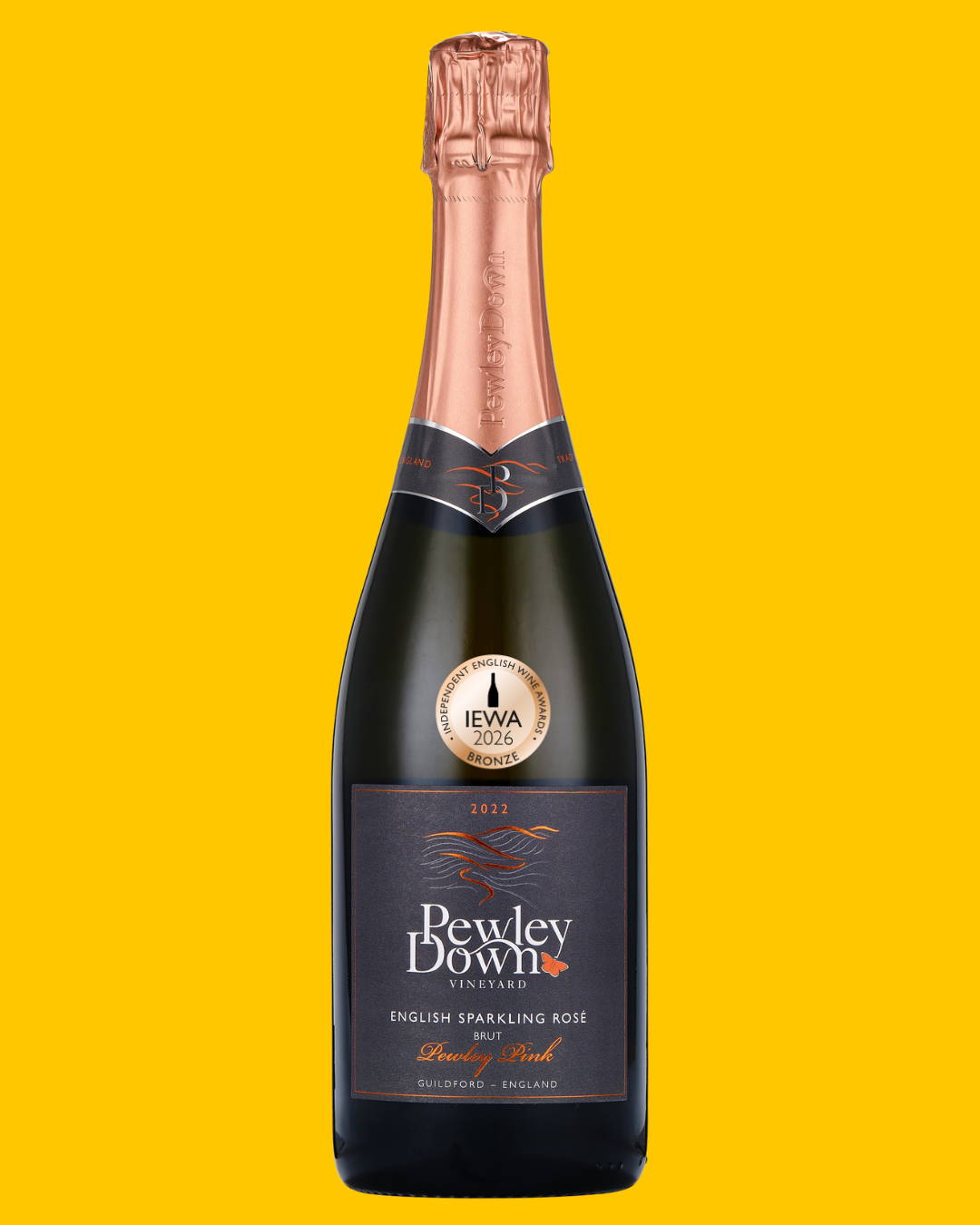 Pewley Down Sparkling Rosé 2022