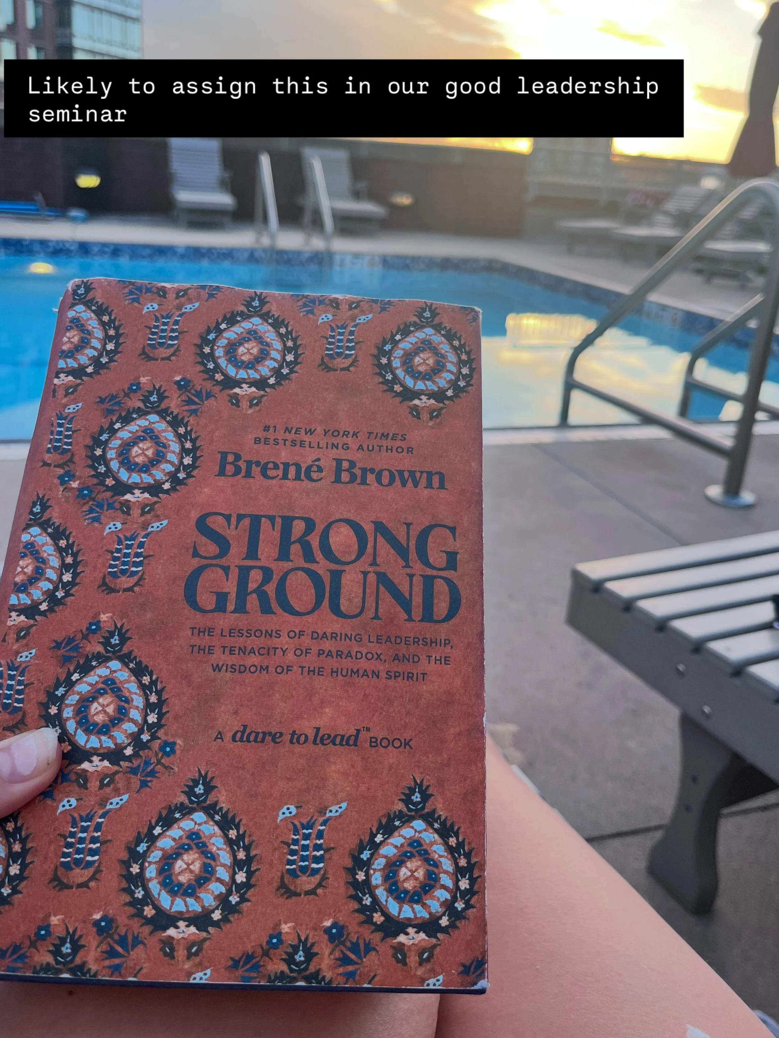 Key content is in the title: Strong Ground. 

Bren&eacute; shares what daring leadership is and how it may be best suited for our current times. Being grounded matters in a world that is constantly evolving.

I am delighting in learning about Keats&r