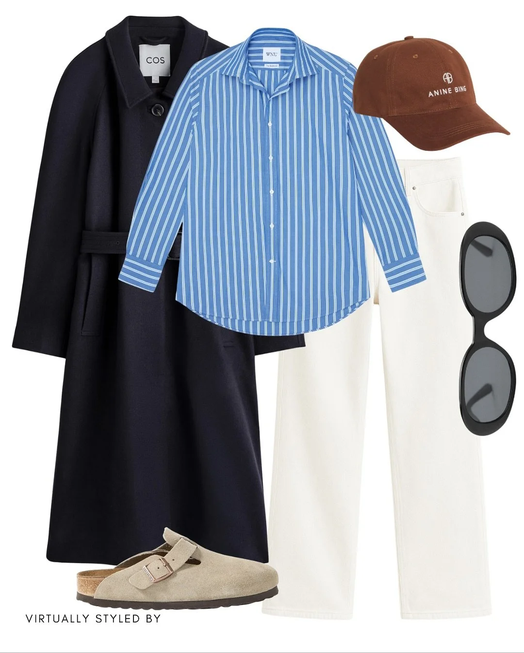 Ways to wear white jeans for a/w🤍 *shop via link in bio &amp; October links highlight