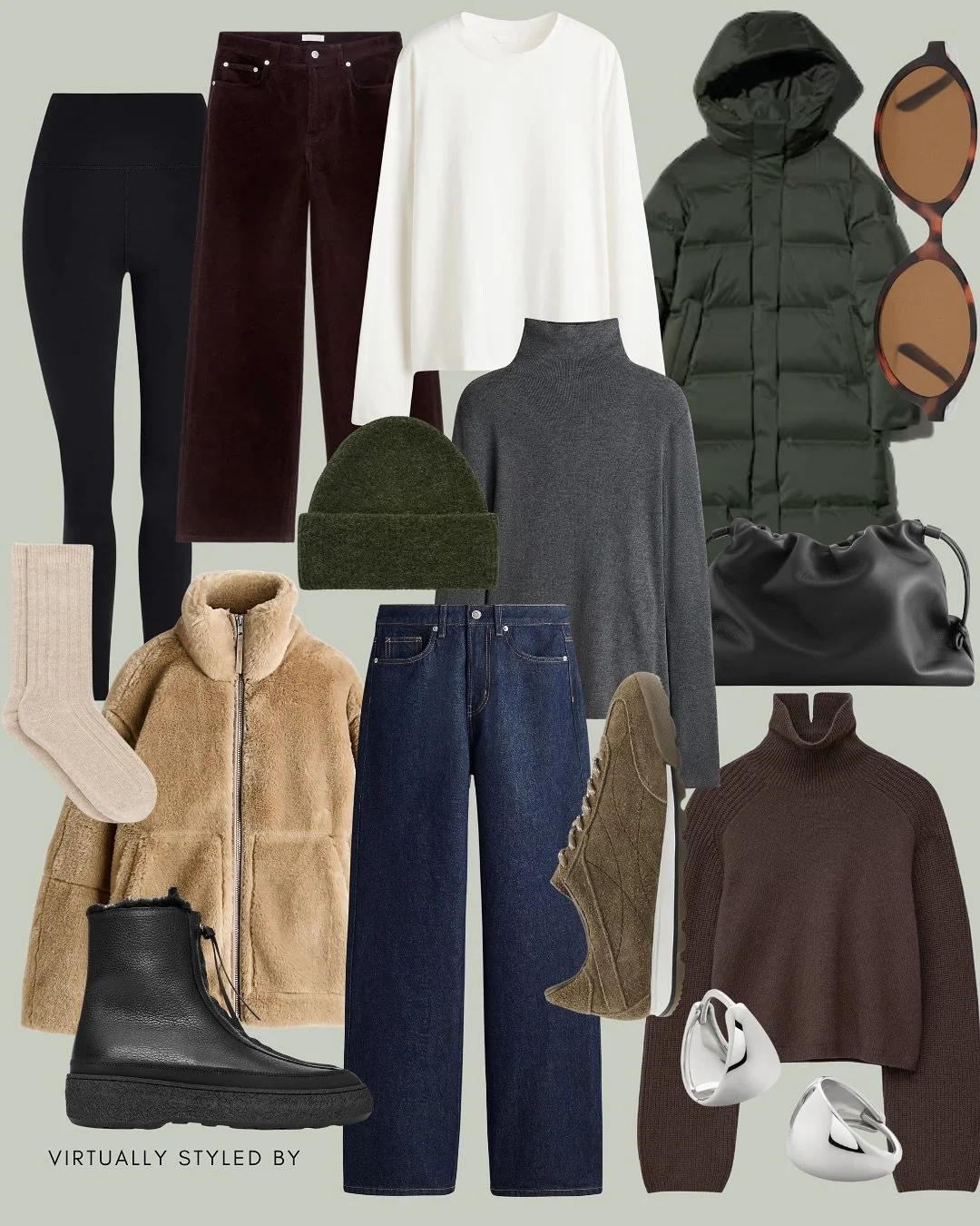 A capsule wardrobe to get you through the cold weather this week brrrrrr 🥶❄️

*shop via link in bio &amp; November links highlight