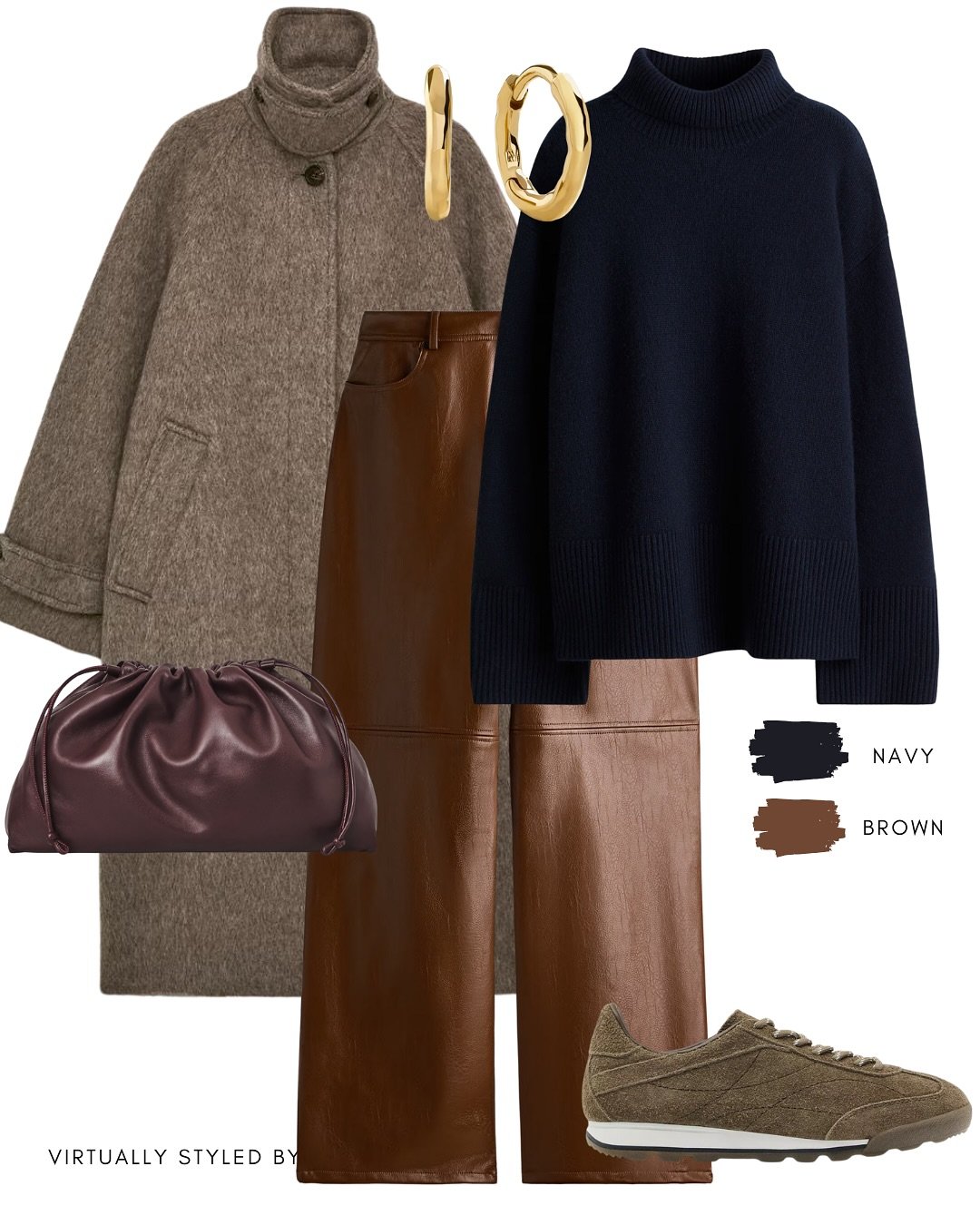 5 outfit looks based on a Deep Winter colour analysis 🎨❄️

*shop via link in bio &amp; November links highlight