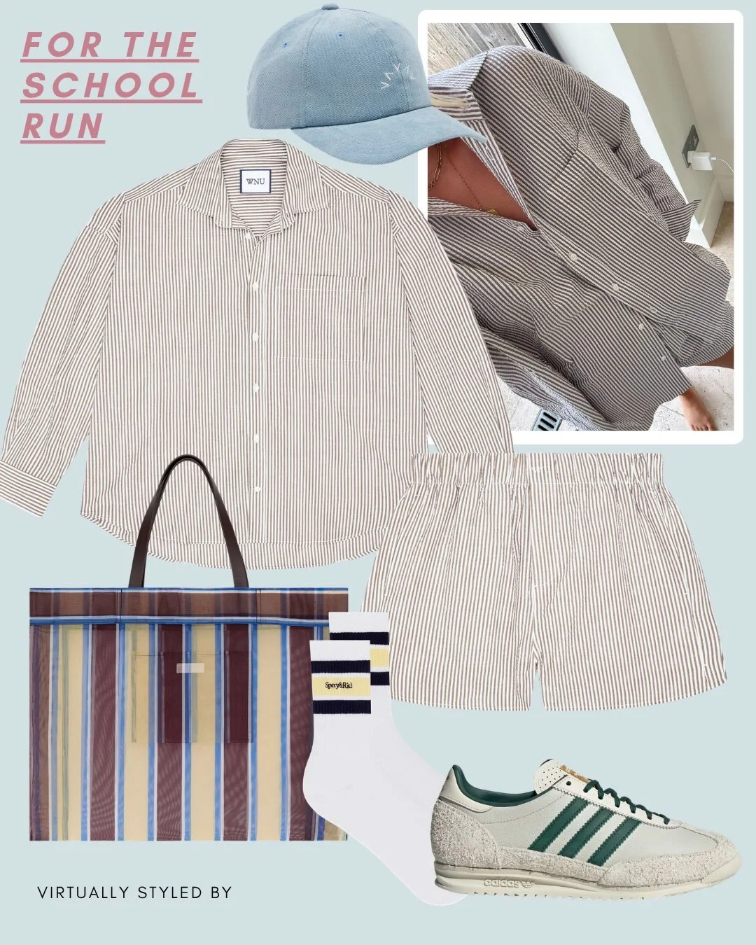 How Olivia&rsquo;s styling her @withnothingunderneath seersucker set🫶 shop looks via link in bio &amp; July links highlight!

#gifted #withnothingunderneath