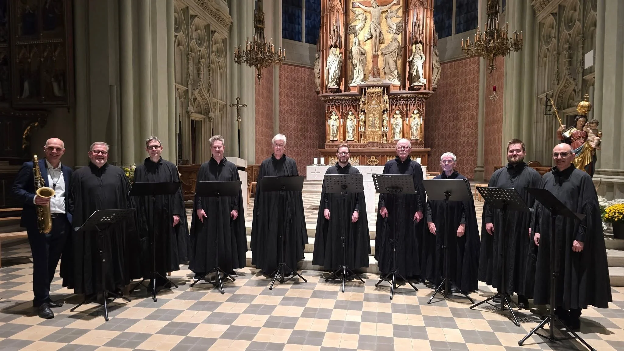 Concert: Gregorian chant meets saxophone