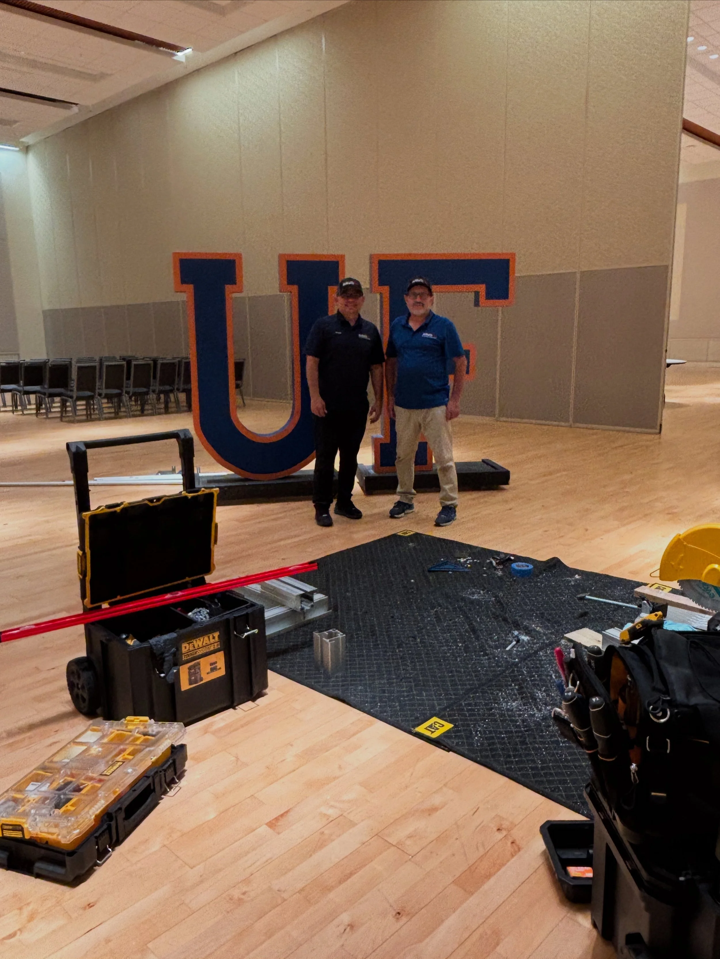 Movable wall repair service on site