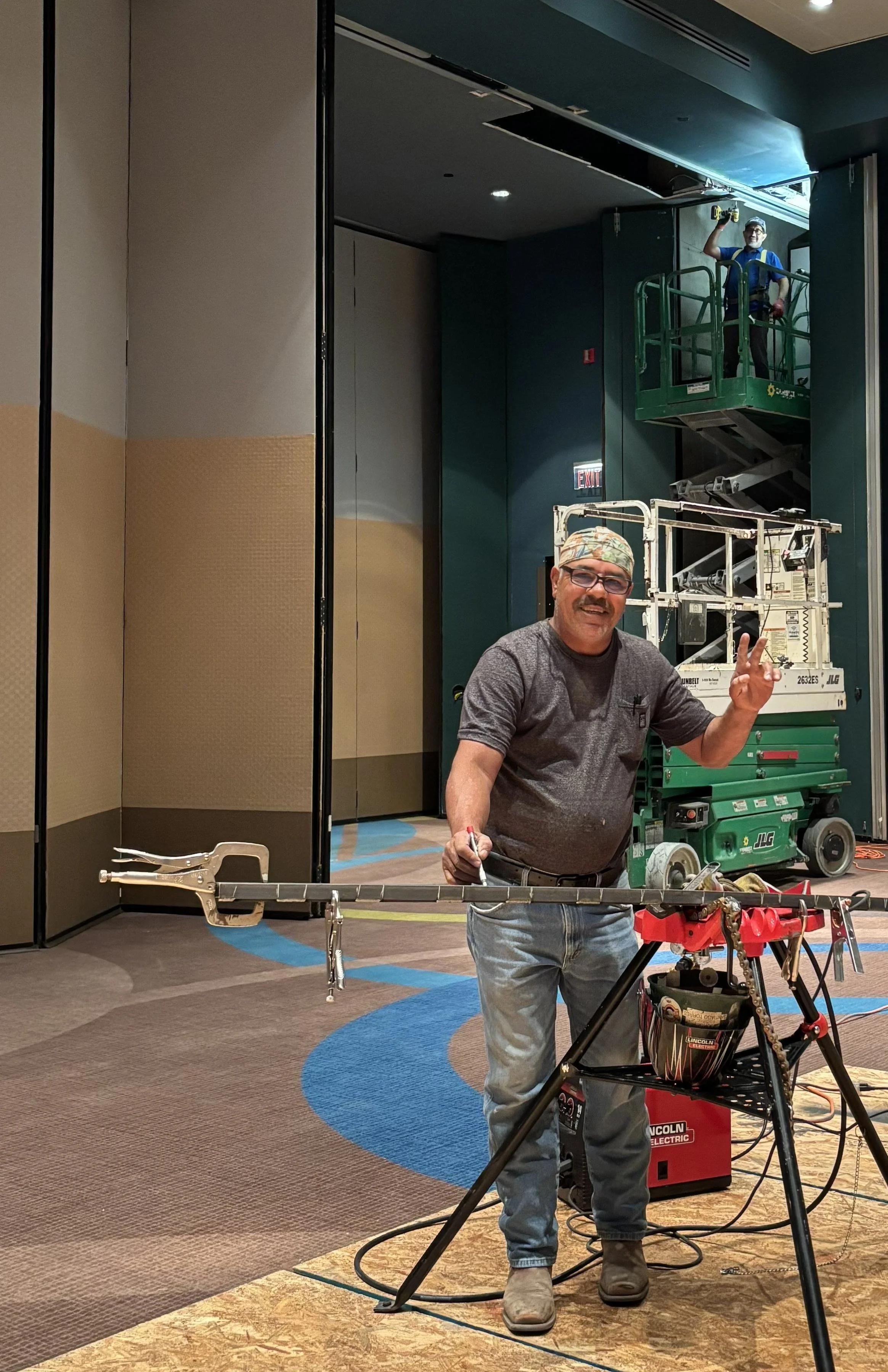 Operable partition repair service in progress