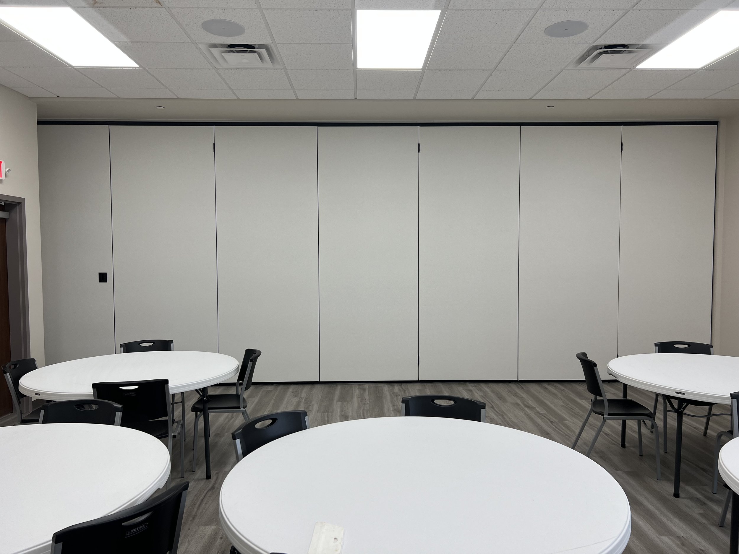 Airwall panel resurfaced surface close-up