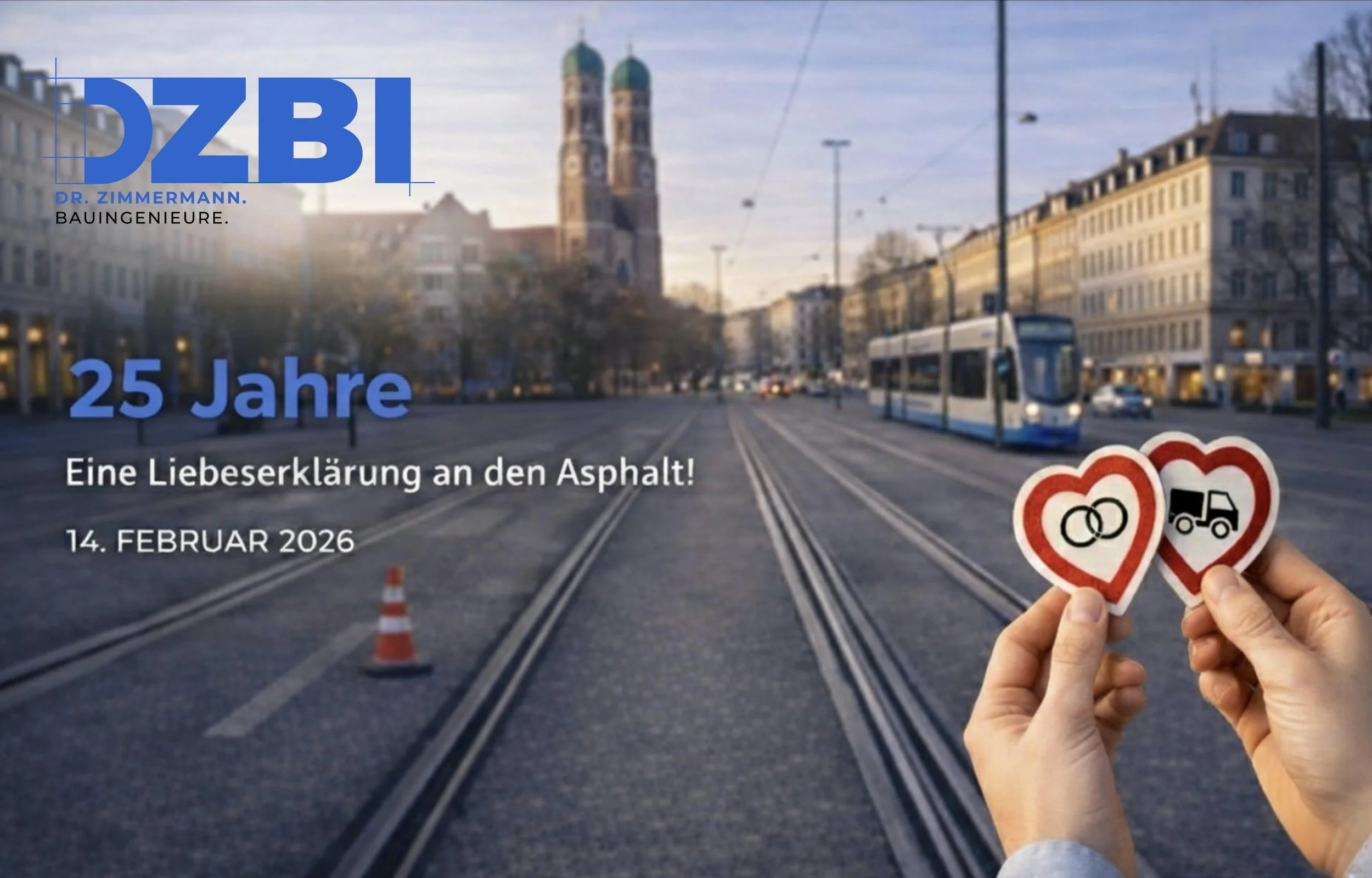 25 Jahre Dr. Zimmermann &amp; Partner – Unsere Liebeserklärung an den Asphalt!