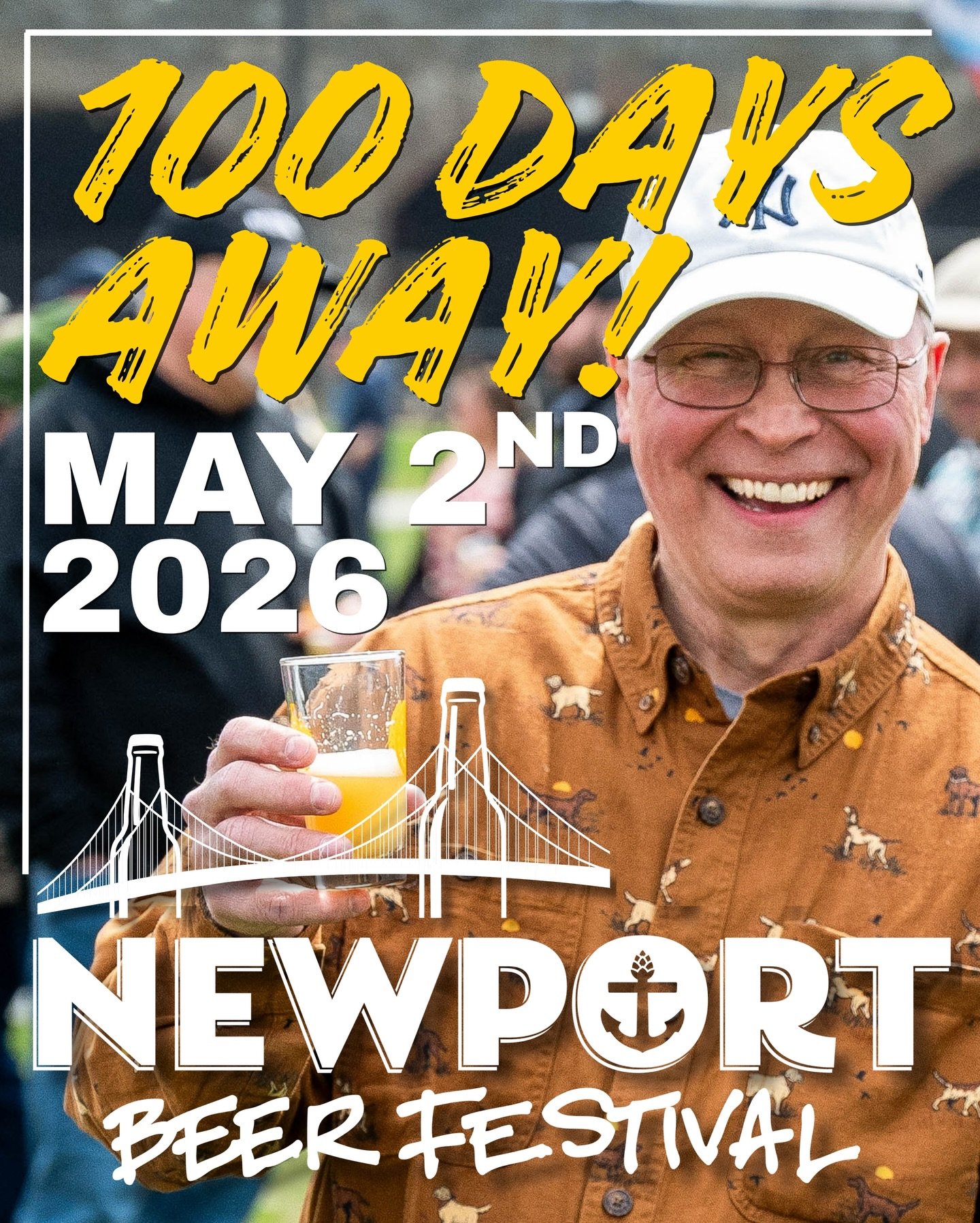 We are 100 DAYS AWAY from Newport Beer Festival 2026!👏👏👏

We&rsquo;re so excited to welcome everyone back or for the first time within the walls of Fort Adams to celebrate craft beer, community, and Rhode Island 🍻 Head to the link in our bio or s