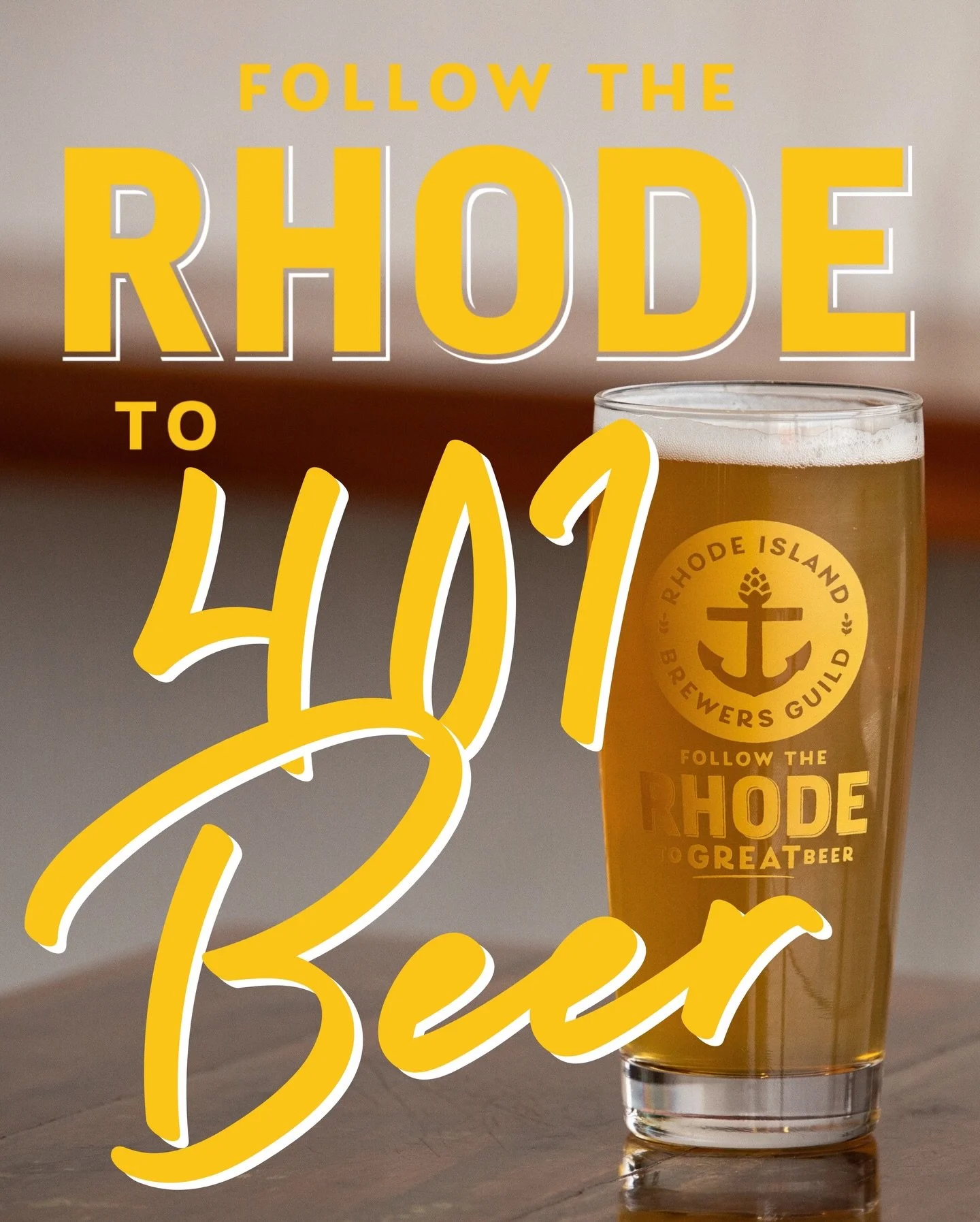 FOLLOW THE RHODE TO 401 BEER 🍻

We&rsquo;re shining the spotlight on breweries across the Ocean State throughout the month of March, giving you more time to explore, sip, and support local businesses. Think of this as we are transitioning RI Craft B