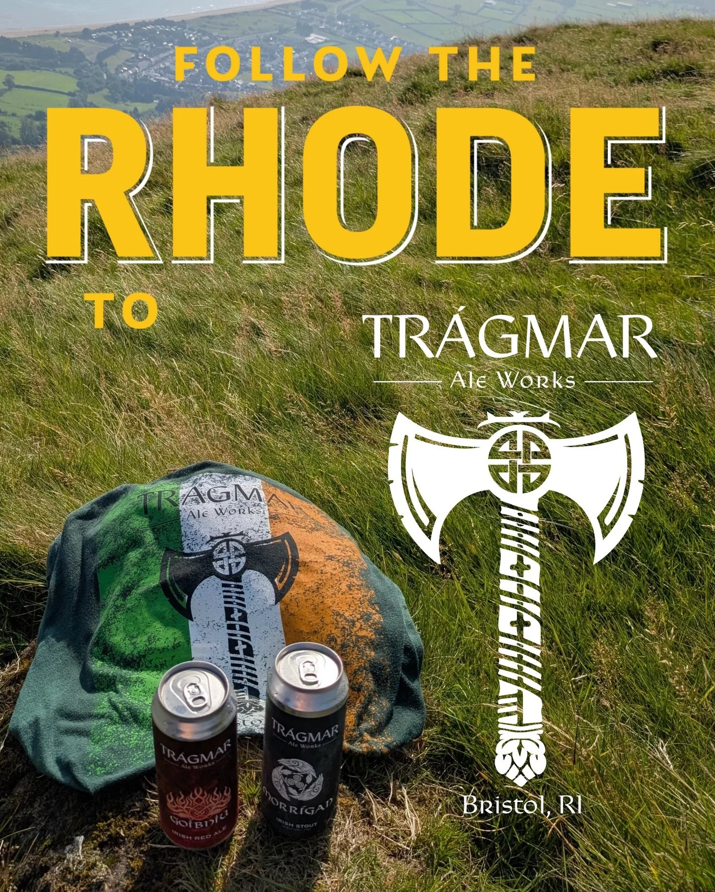 We&rsquo;re highlighting breweries across the 401 throughout March and what great timing that our friends at @tragmar.ale.works in Bristol, RI are celebrating their 1 Year Anniversary this upcoming St. Patrick&rsquo;s Day Weekend 🍀 Tr&aacute;gmar Al